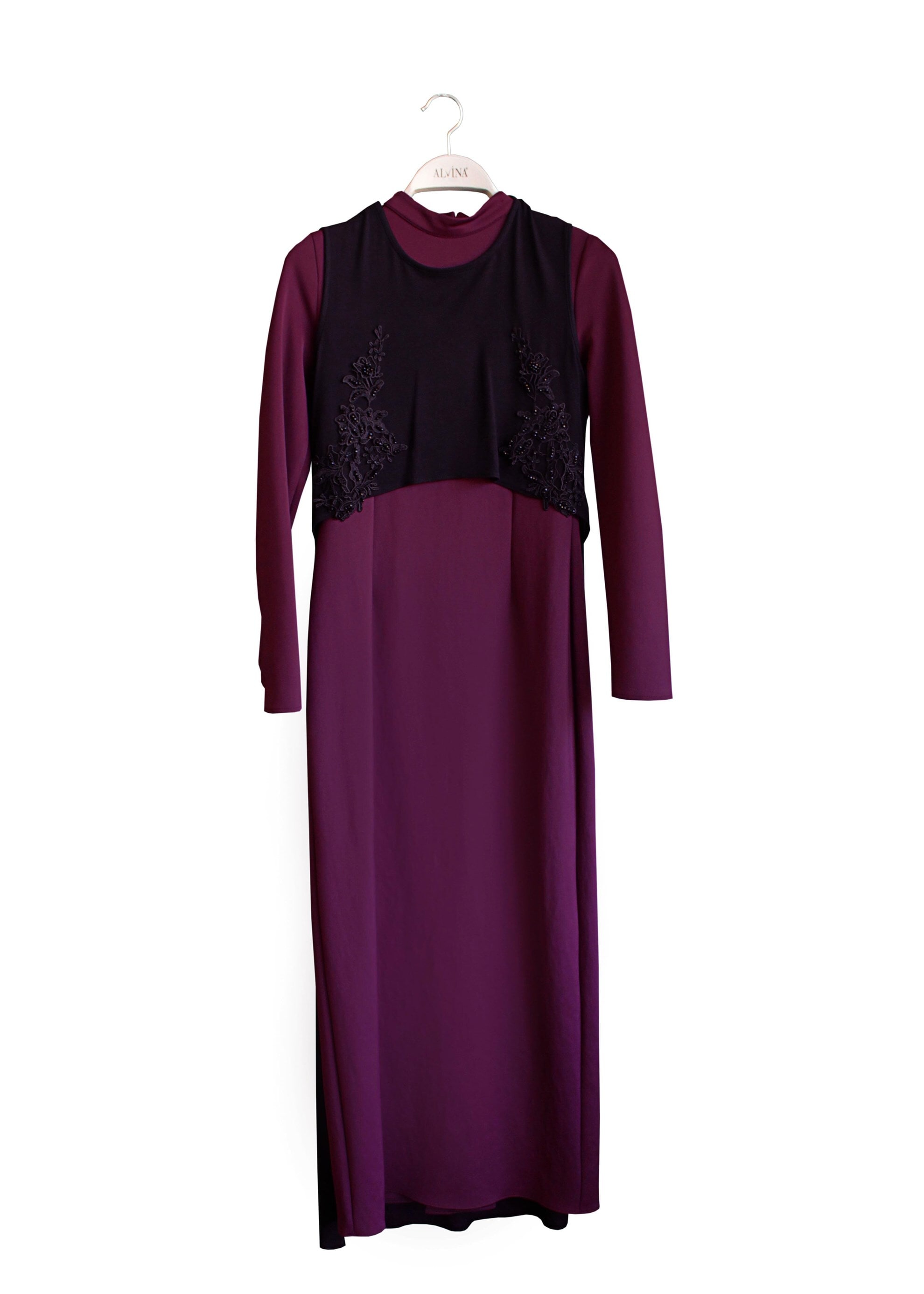 Tesettür giyim MÜRDÜM 4766 ELBİSE