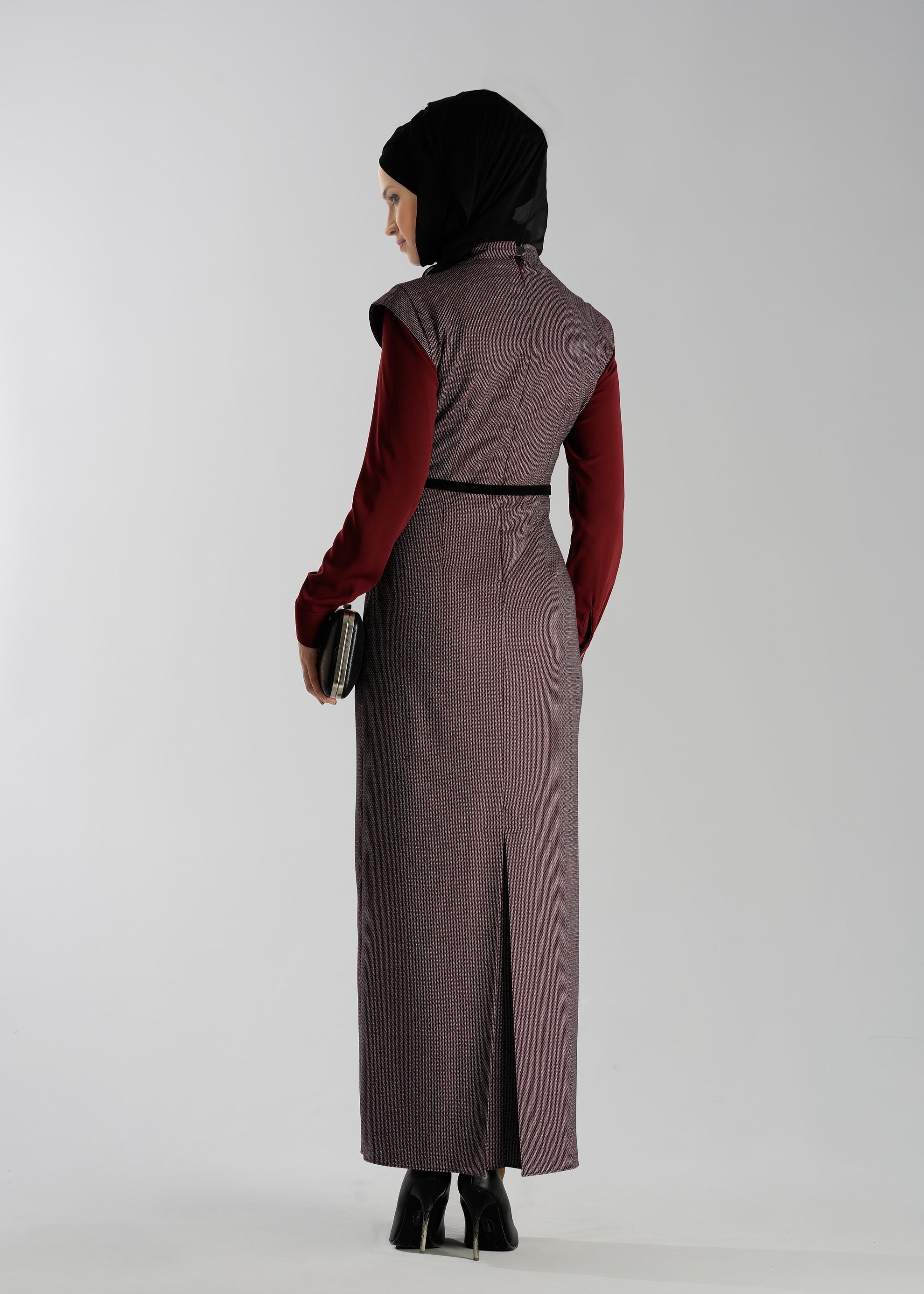 Tesettür giyim MÜRDÜM 4798 ELBİSE