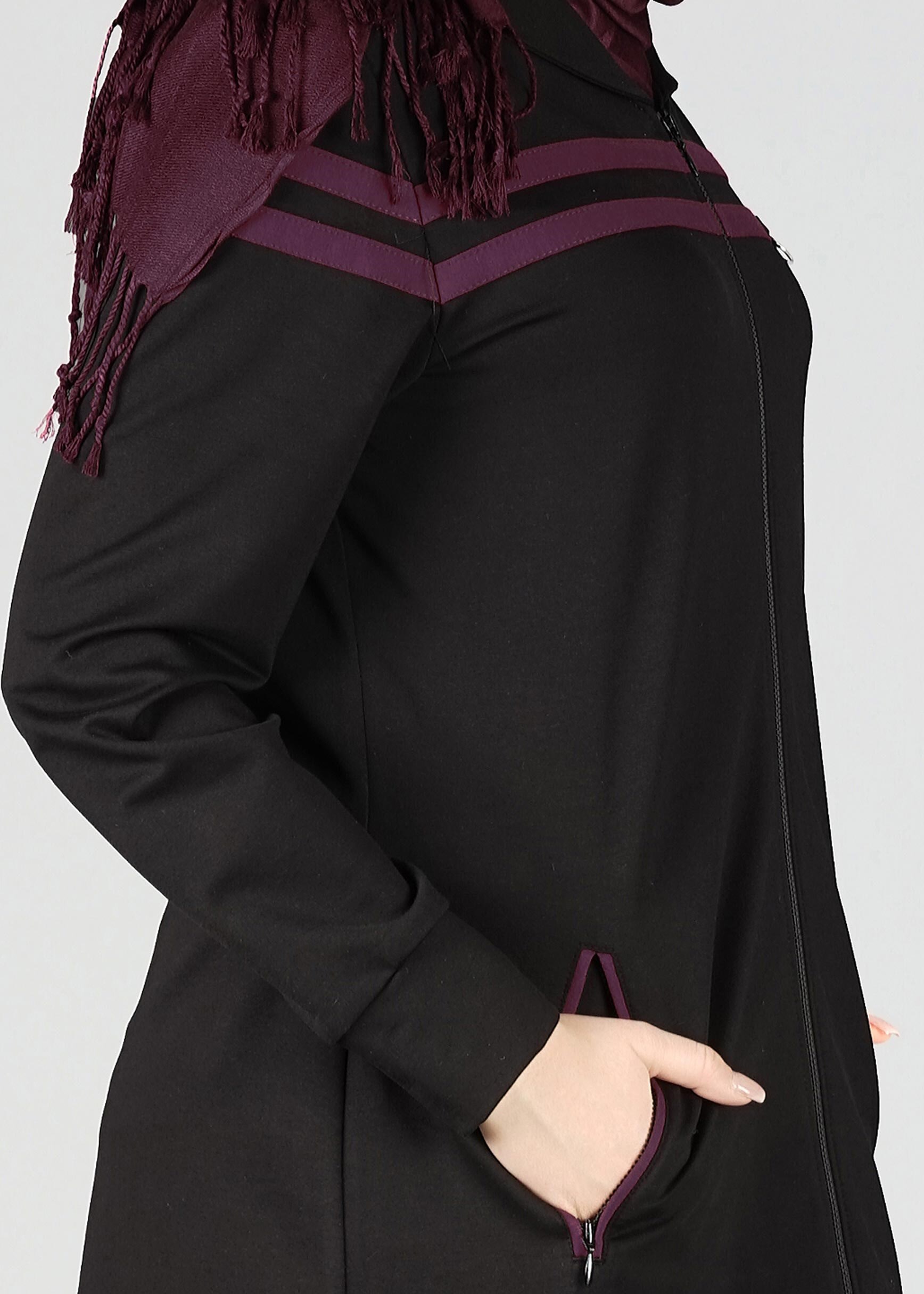 Tesettür giyim SİYAH 4144 EŞOFMAN