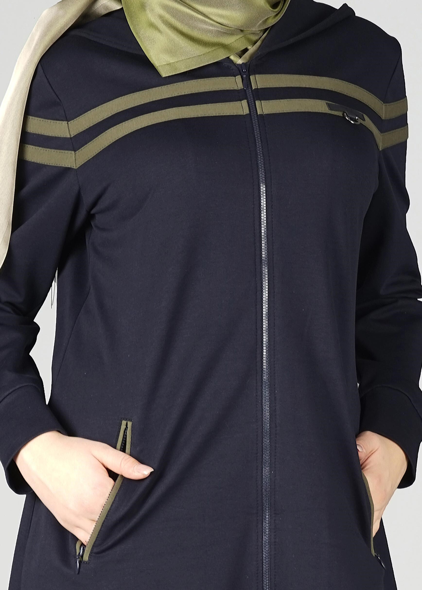 Tesettür giyim LACİVERT 4144 EŞOFMAN