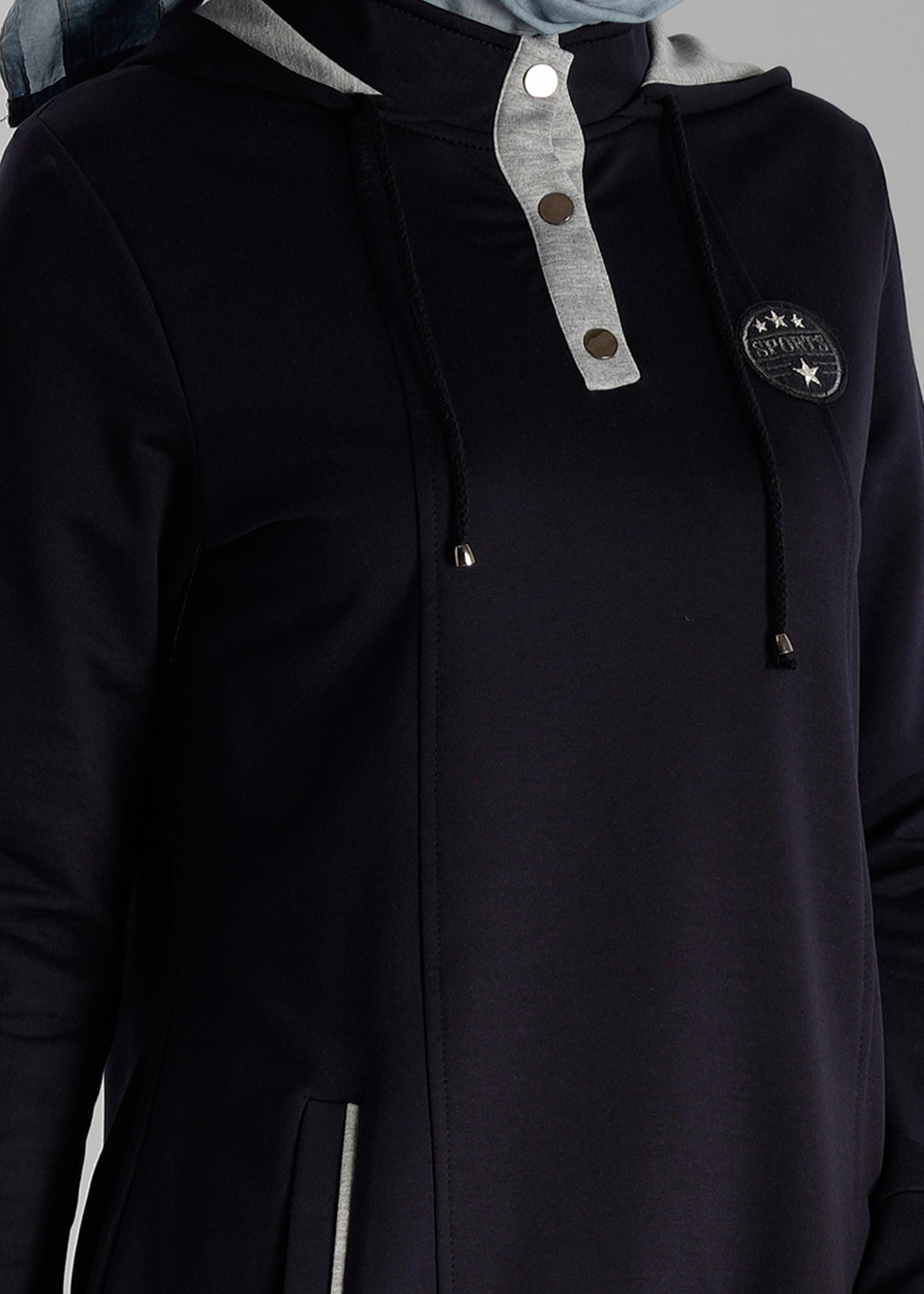 Tesettür giyim LACİVERT 4863 EŞOFMAN TAKIMI