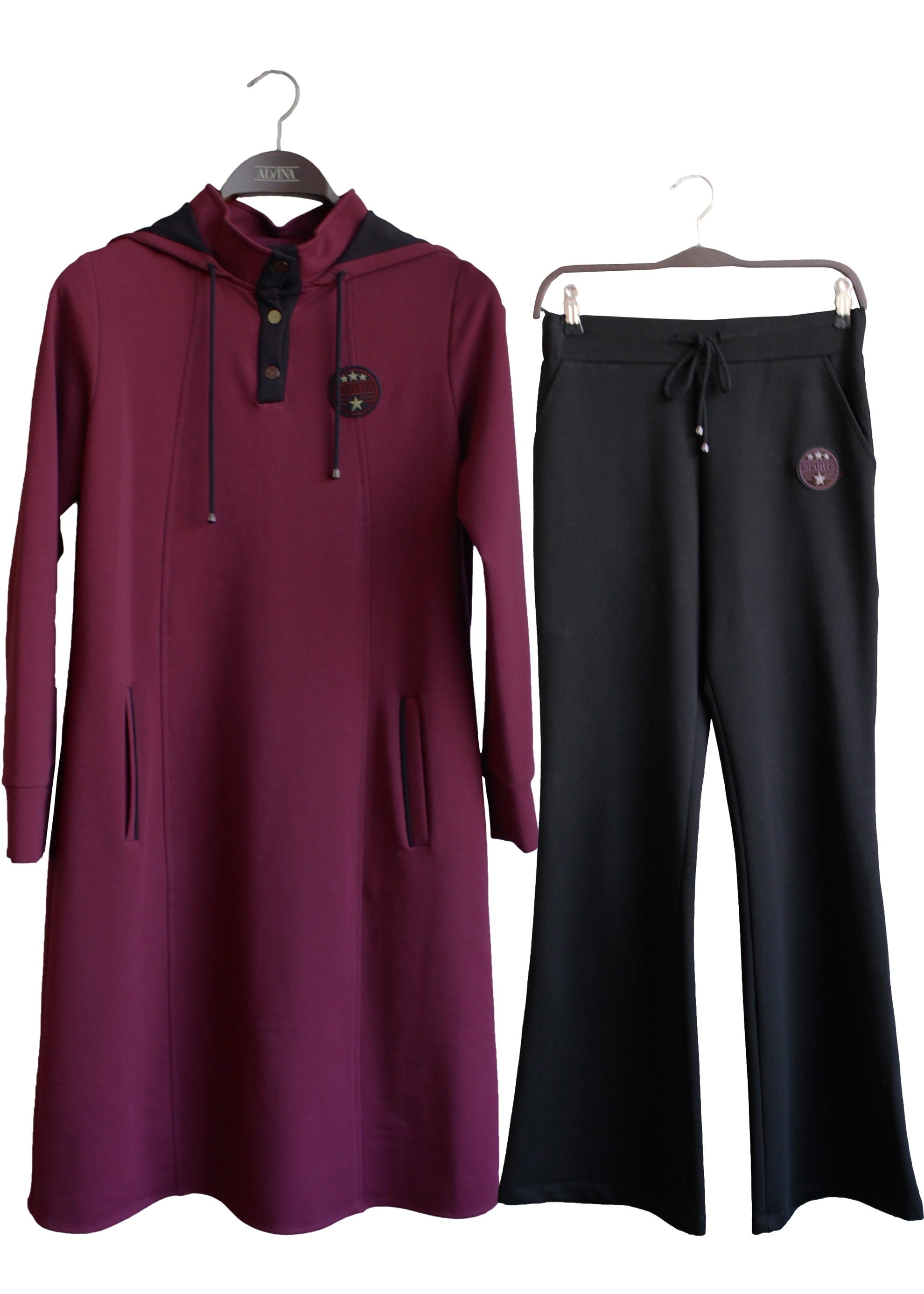 Tesettür giyim MOR 4863 EŞOFMAN TAKIMI