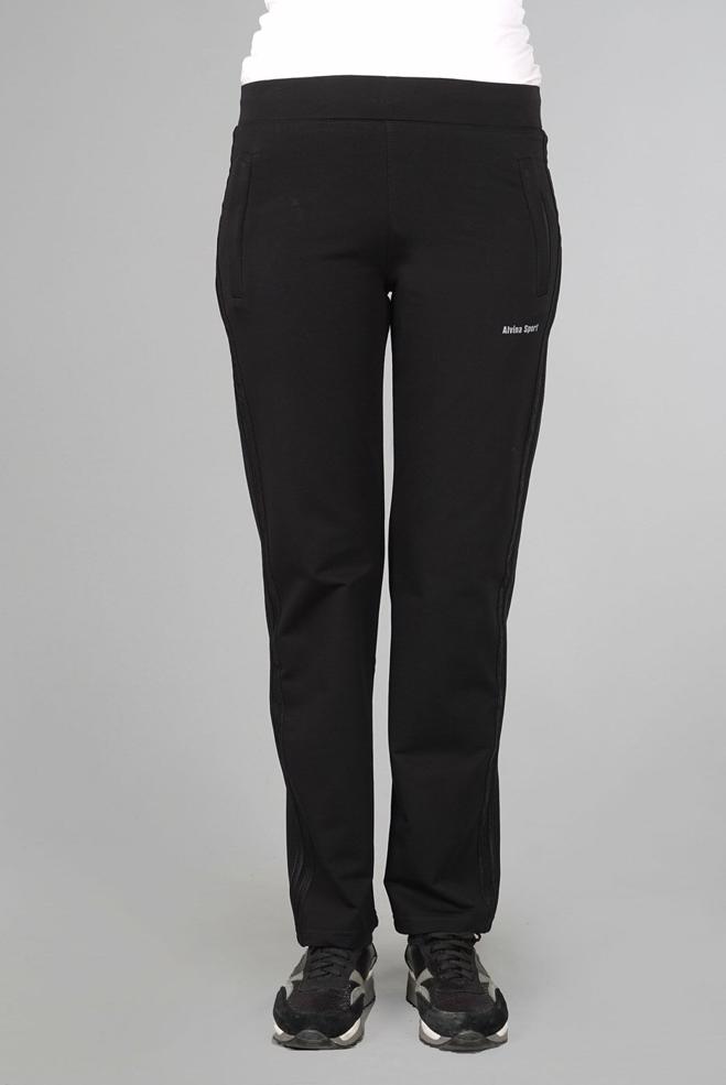 Vêtements hijab NOIR PANTALON DE JOGGING 7050  - ALVİNA