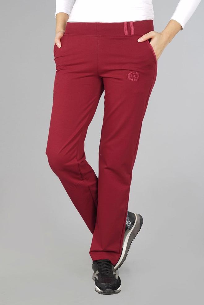 Vêtements hijab ROUGE BORDEAUX PANTALON DE JOGGING 7051  - ALVİNA