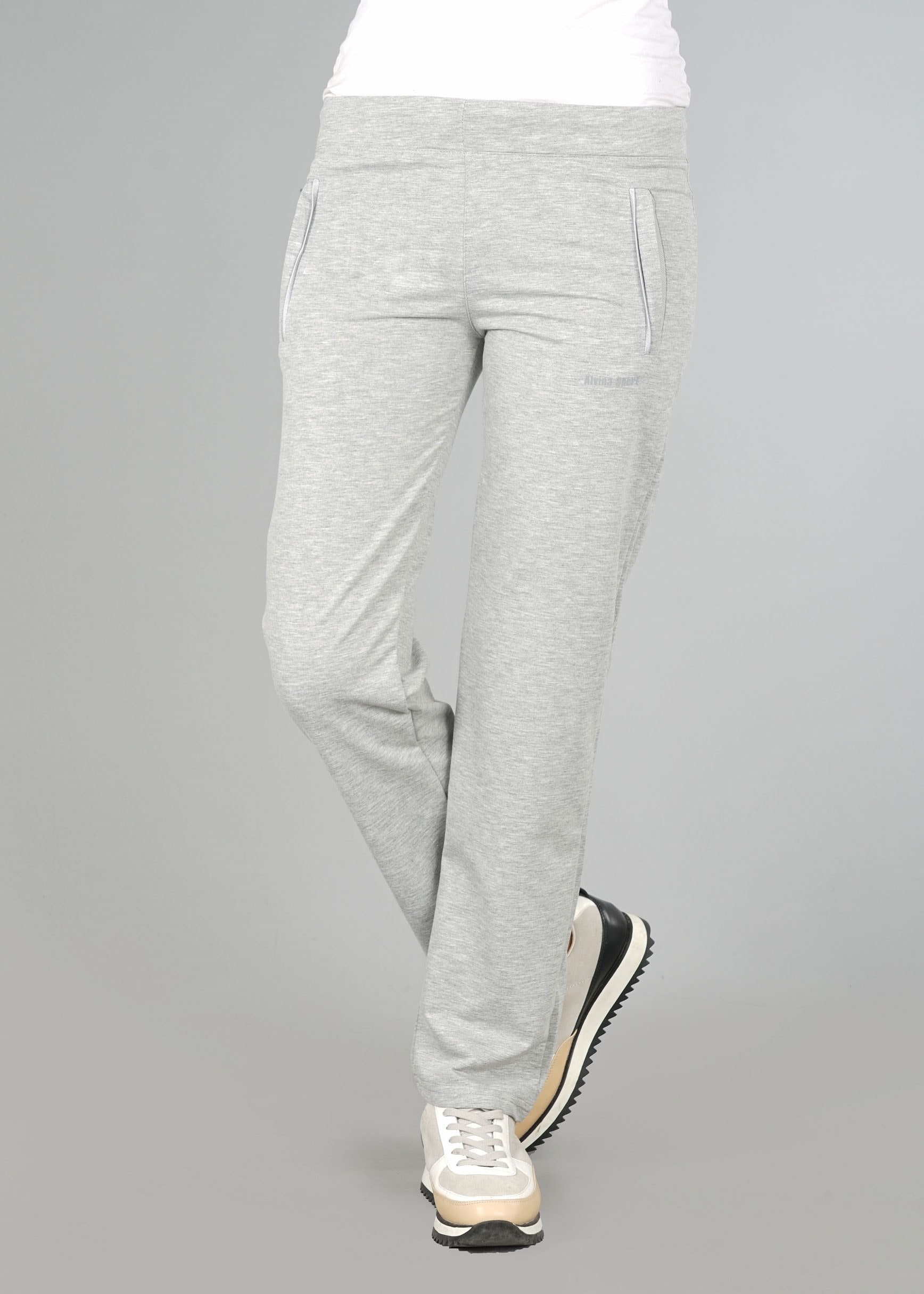 Vêtements hijab GRIS PANTALON DE JOGGING EN COTON 7052 