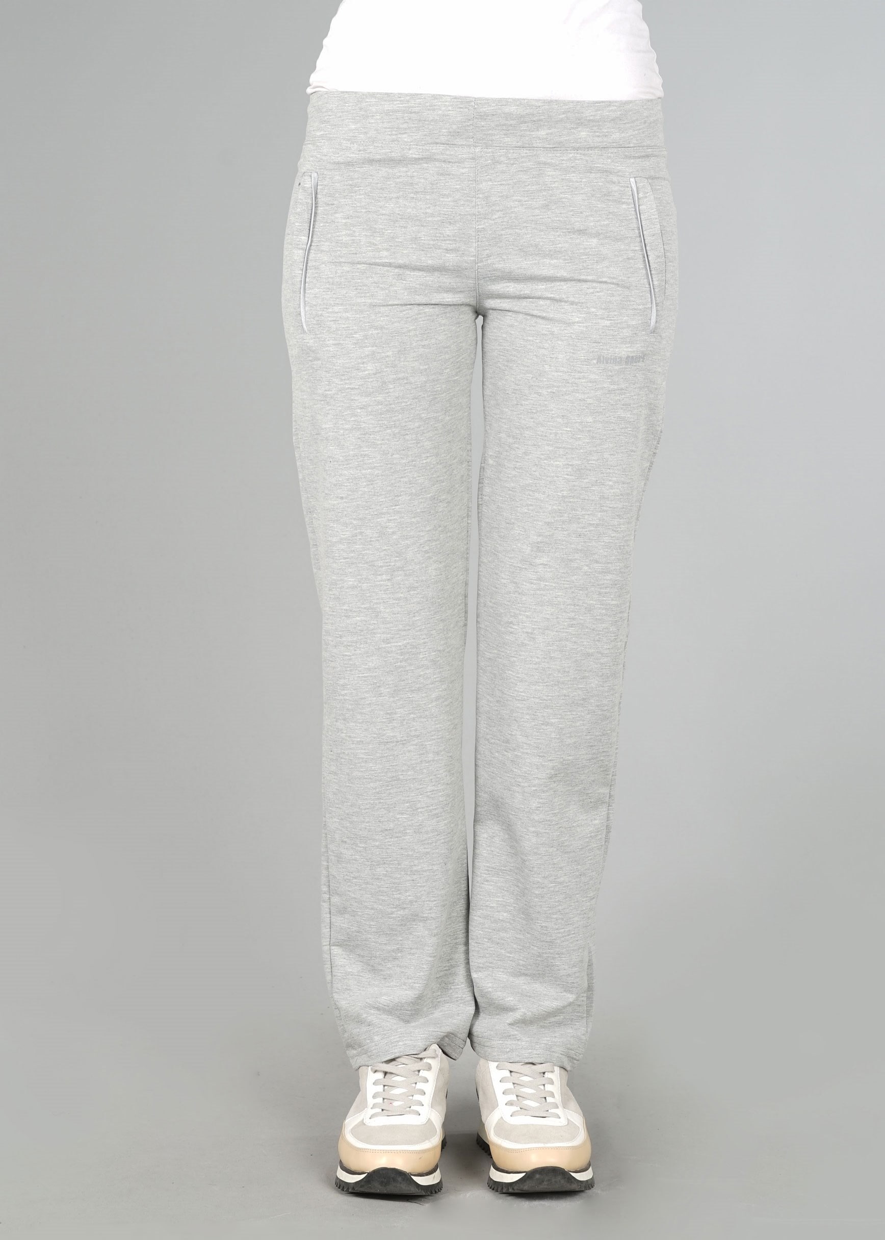 Vêtements hijab GRIS PANTALON DE JOGGING EN COTON 7052 