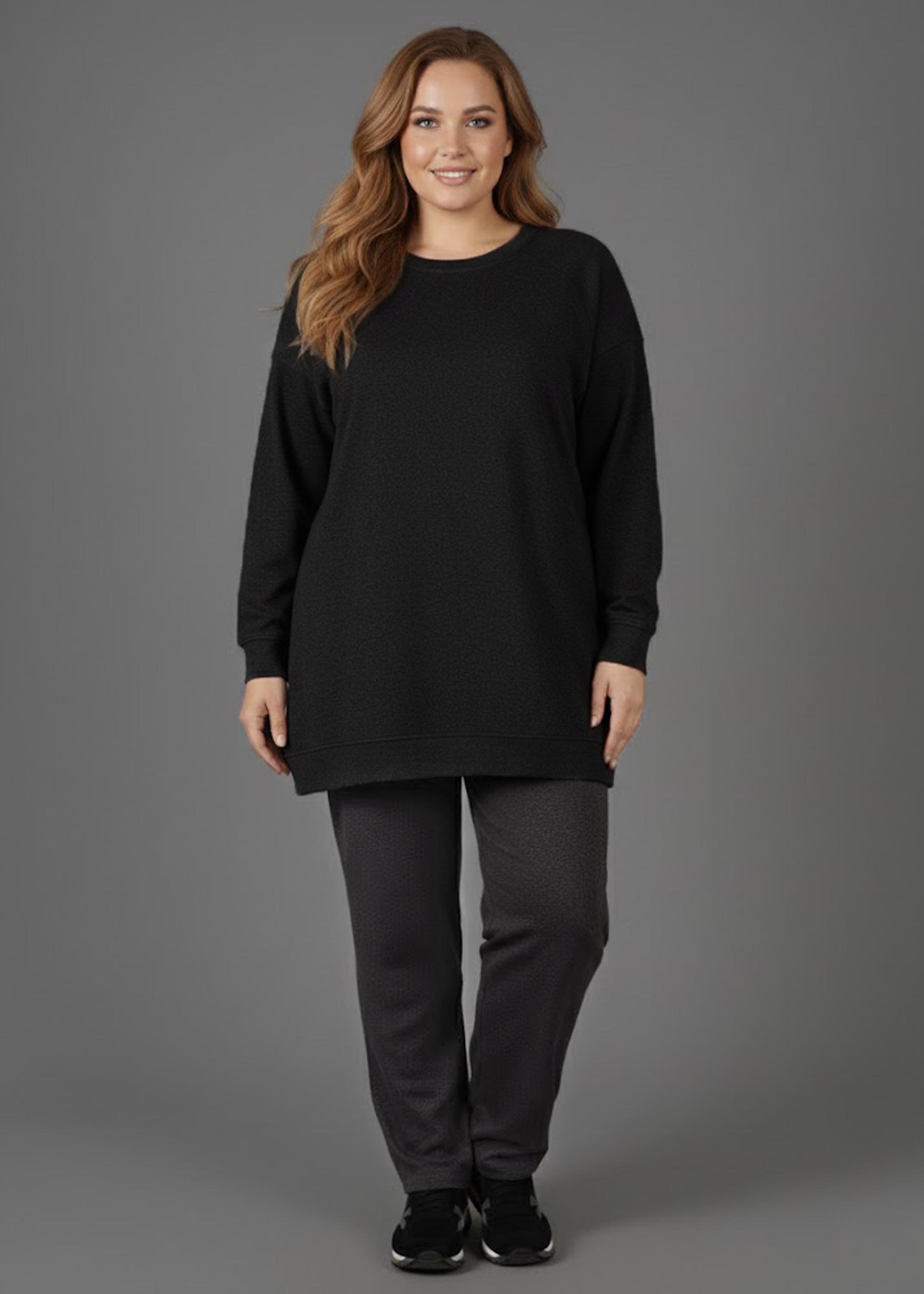 Tesettür giyim GRİ CEPLİ EŞOFMAN ALTI 7054