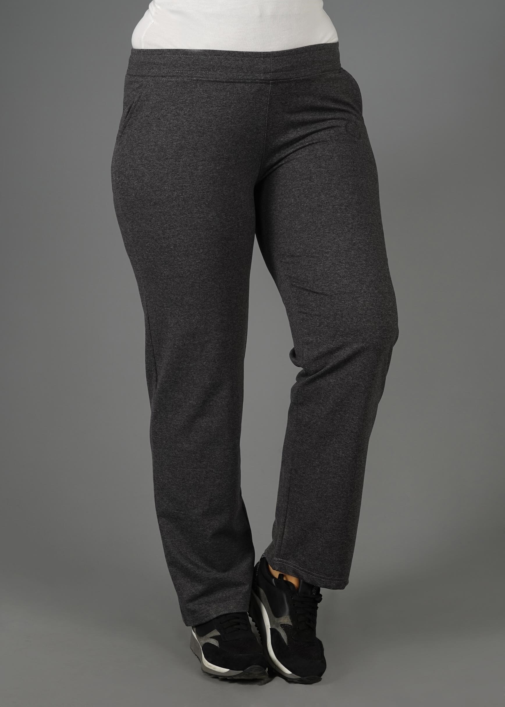 Tesettür giyim GRİ CEPLİ EŞOFMAN ALTI 7054