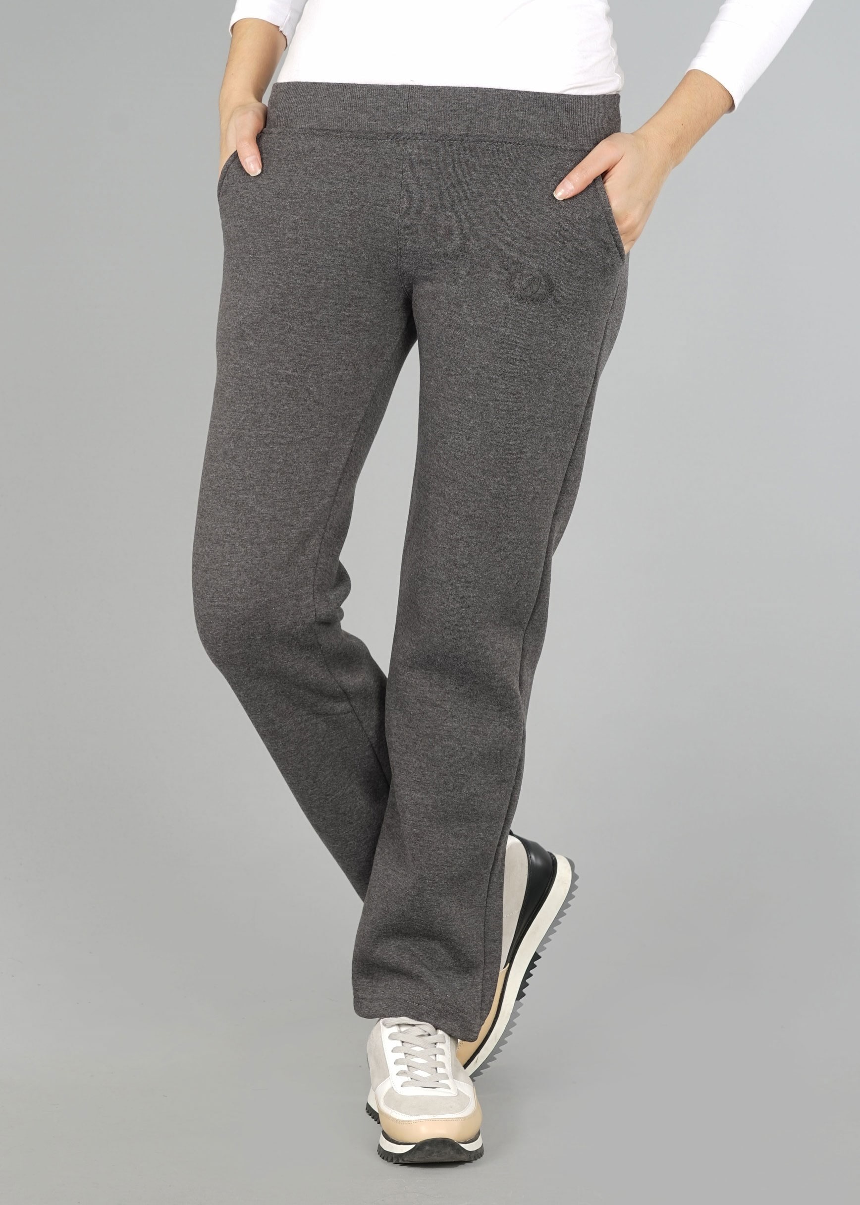 Hijab clothing GREY COTTON JOGGERS 7055