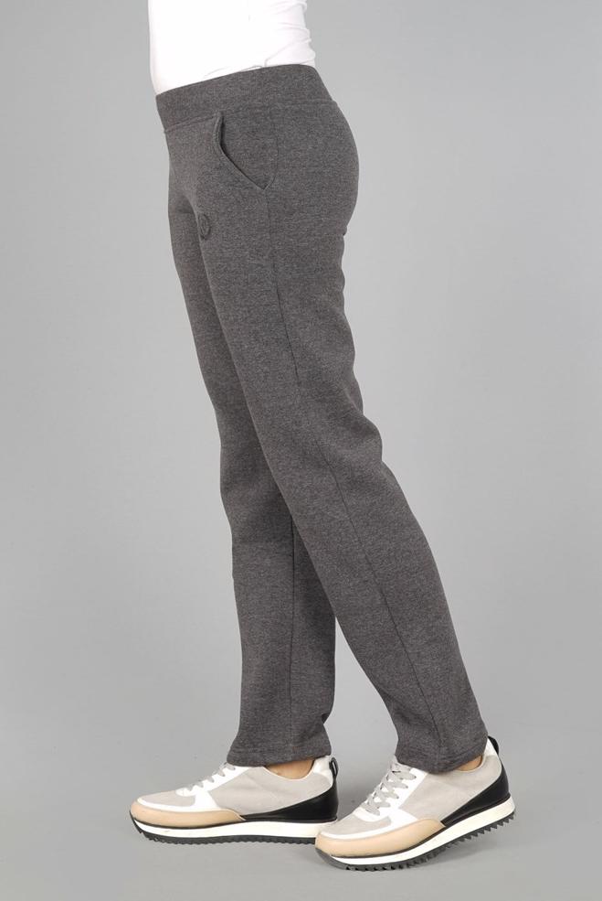 Vêtements hijab GRIS PANTALON DE JOGGING EN COTON 7055 - ALVİNA