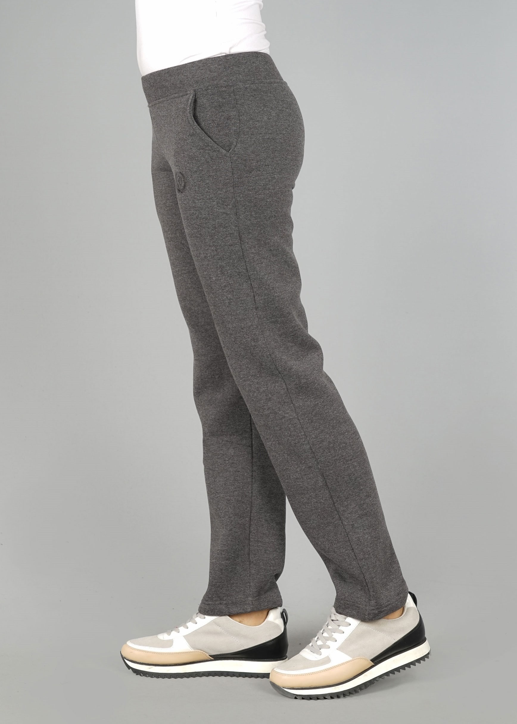 Hijab clothing GREY COTTON JOGGERS 7055