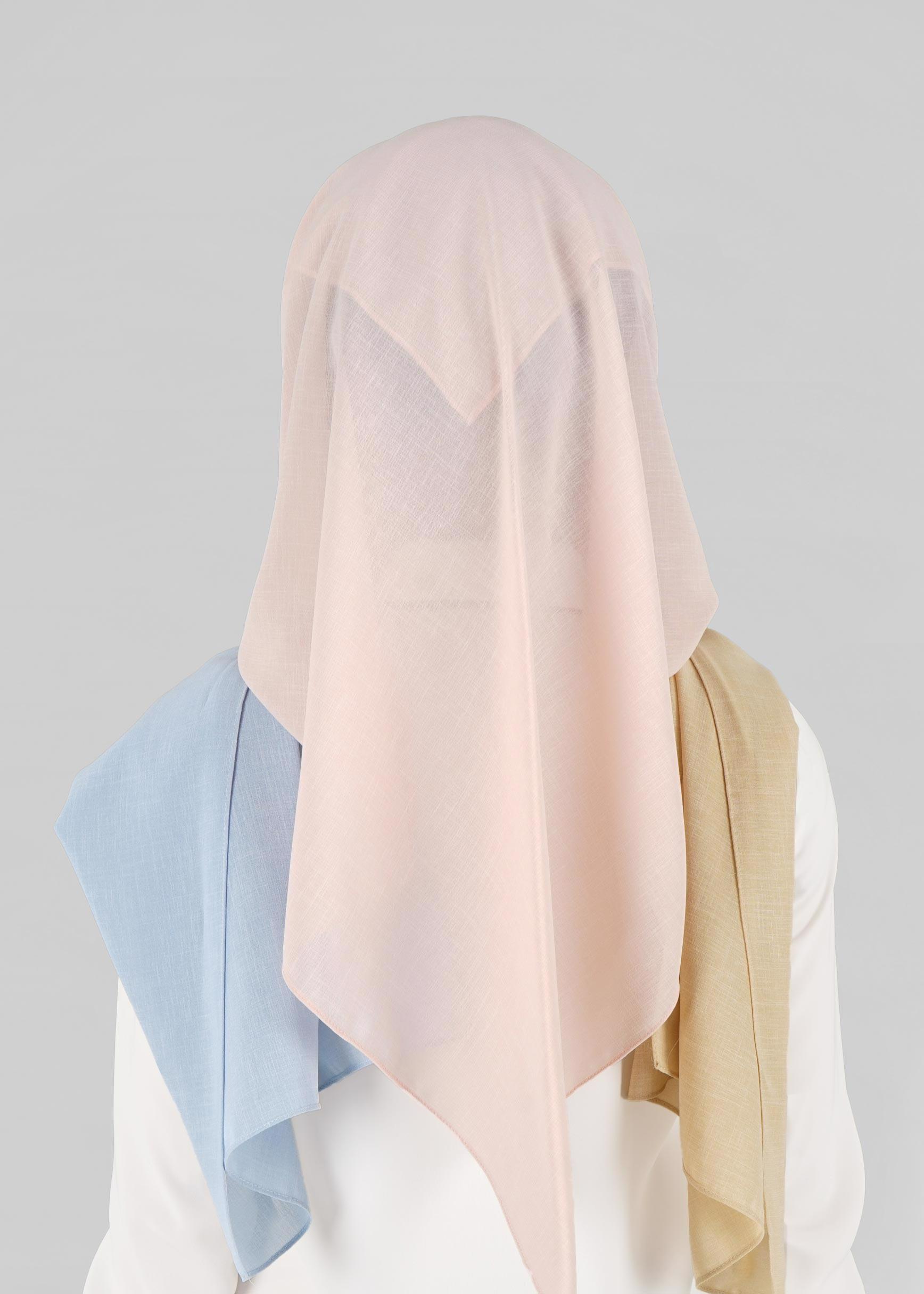 Tesettür giyim PUDRA 9829-1 ALVİNA PRATİK EŞARP