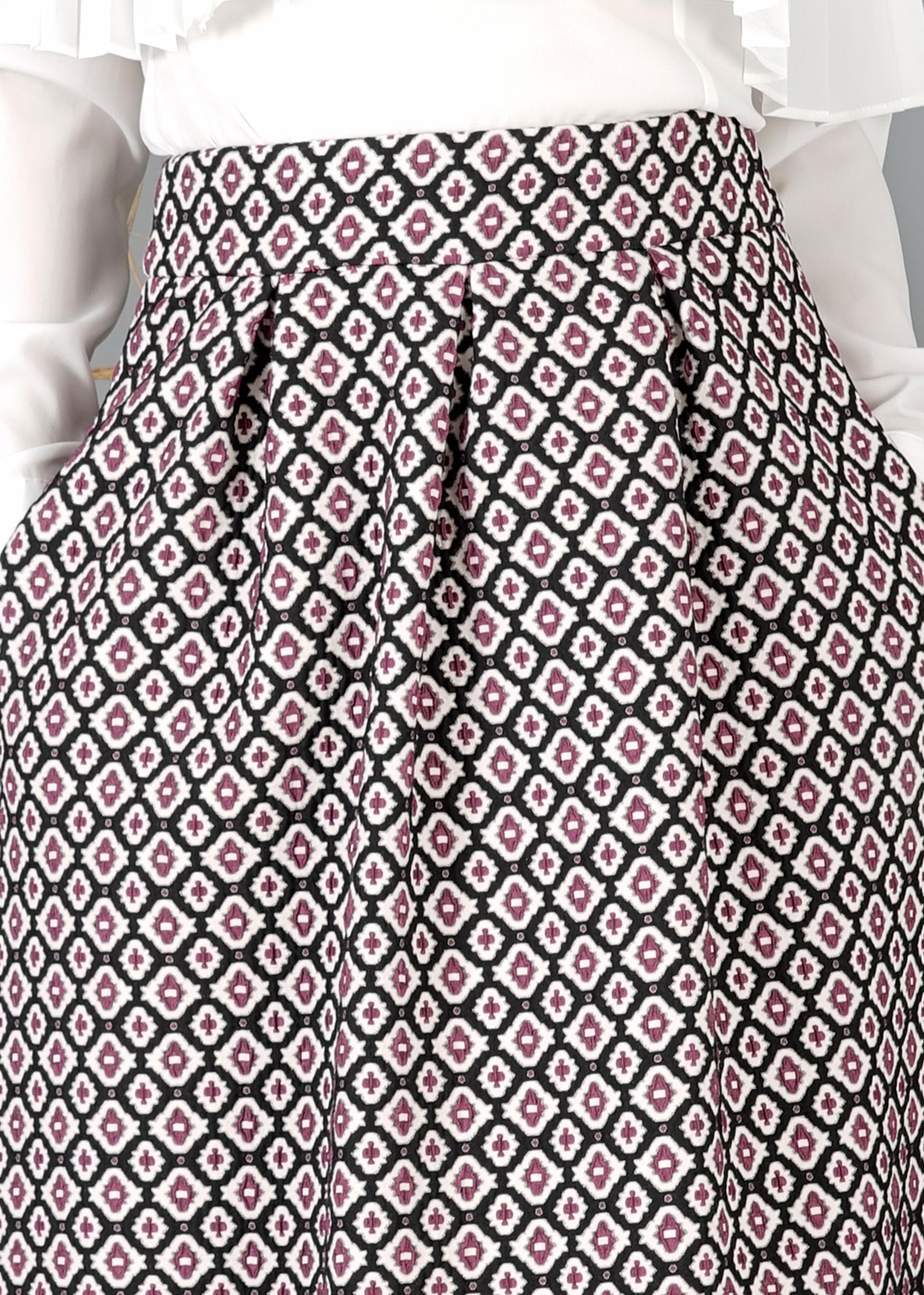 Tesettür giyim SİYAH 6926 ETEK