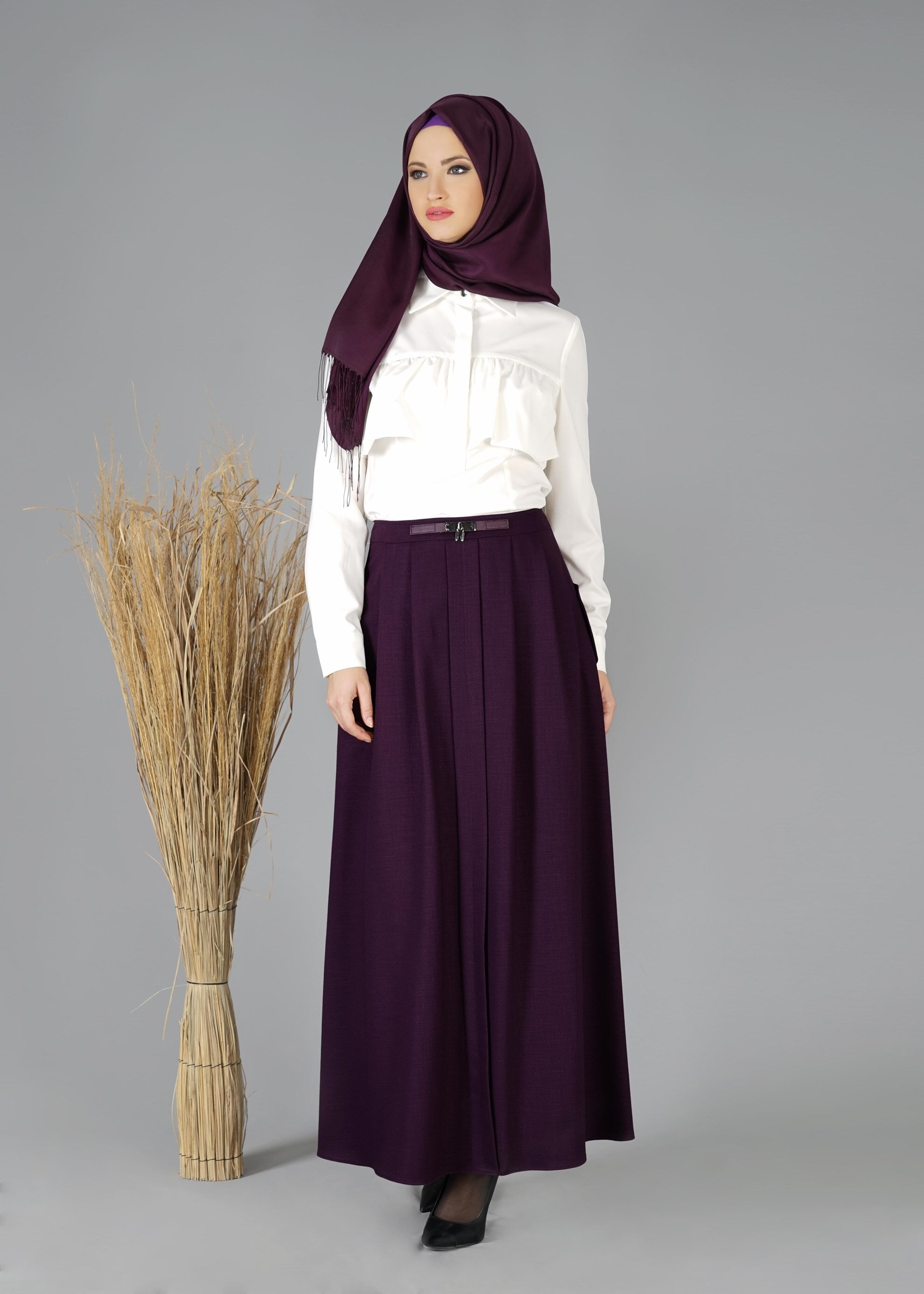 Tesettür giyim MOR 6929 ETEK