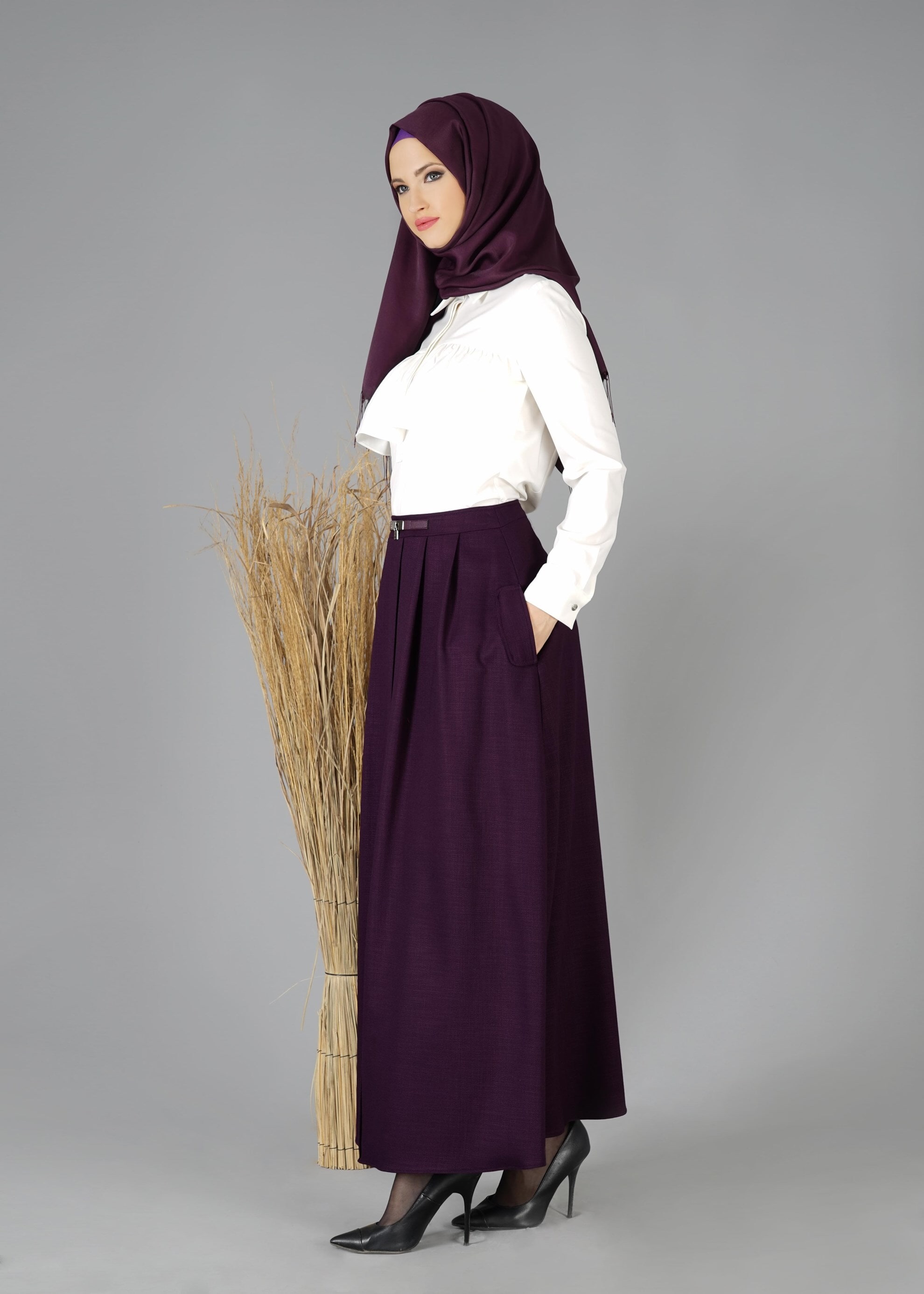 Tesettür giyim MOR 6929 ETEK