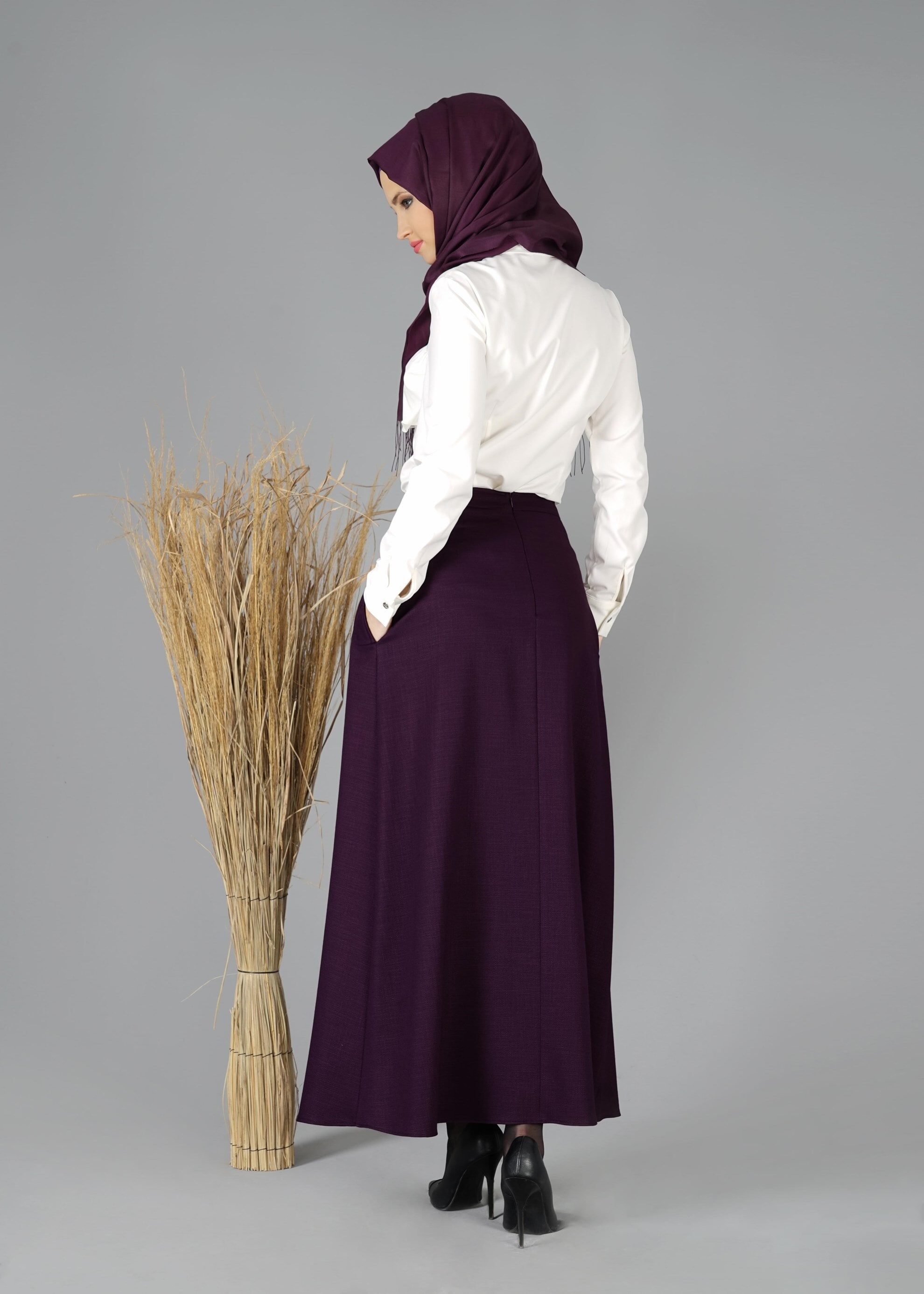 Tesettür giyim MOR 6929 ETEK