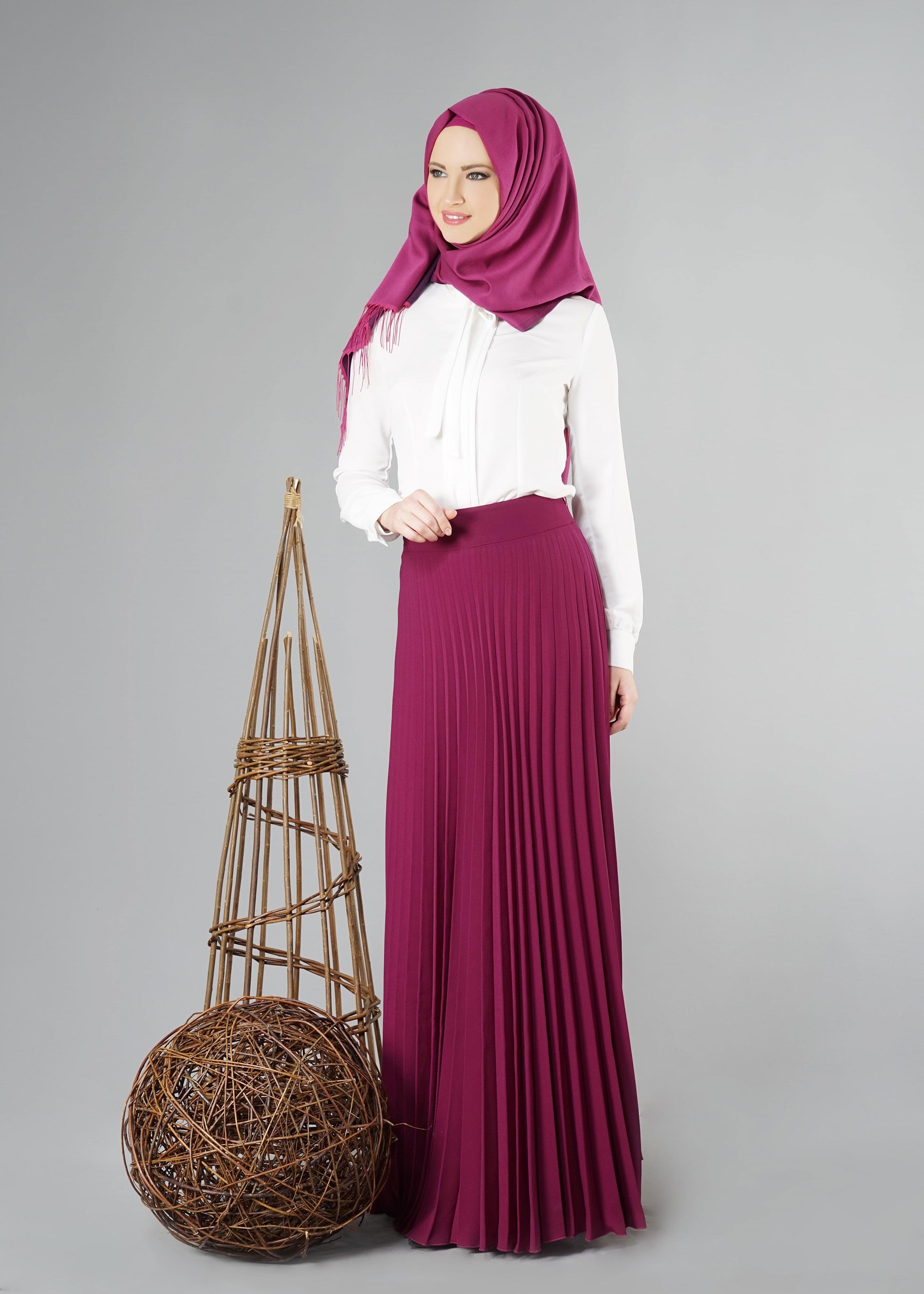 Tesettür giyim MOR 6938 ETEK