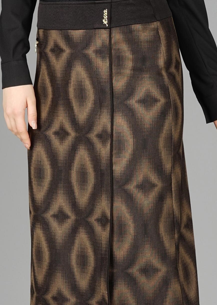 Tesettür giyim SİYAH 6945 ETEK