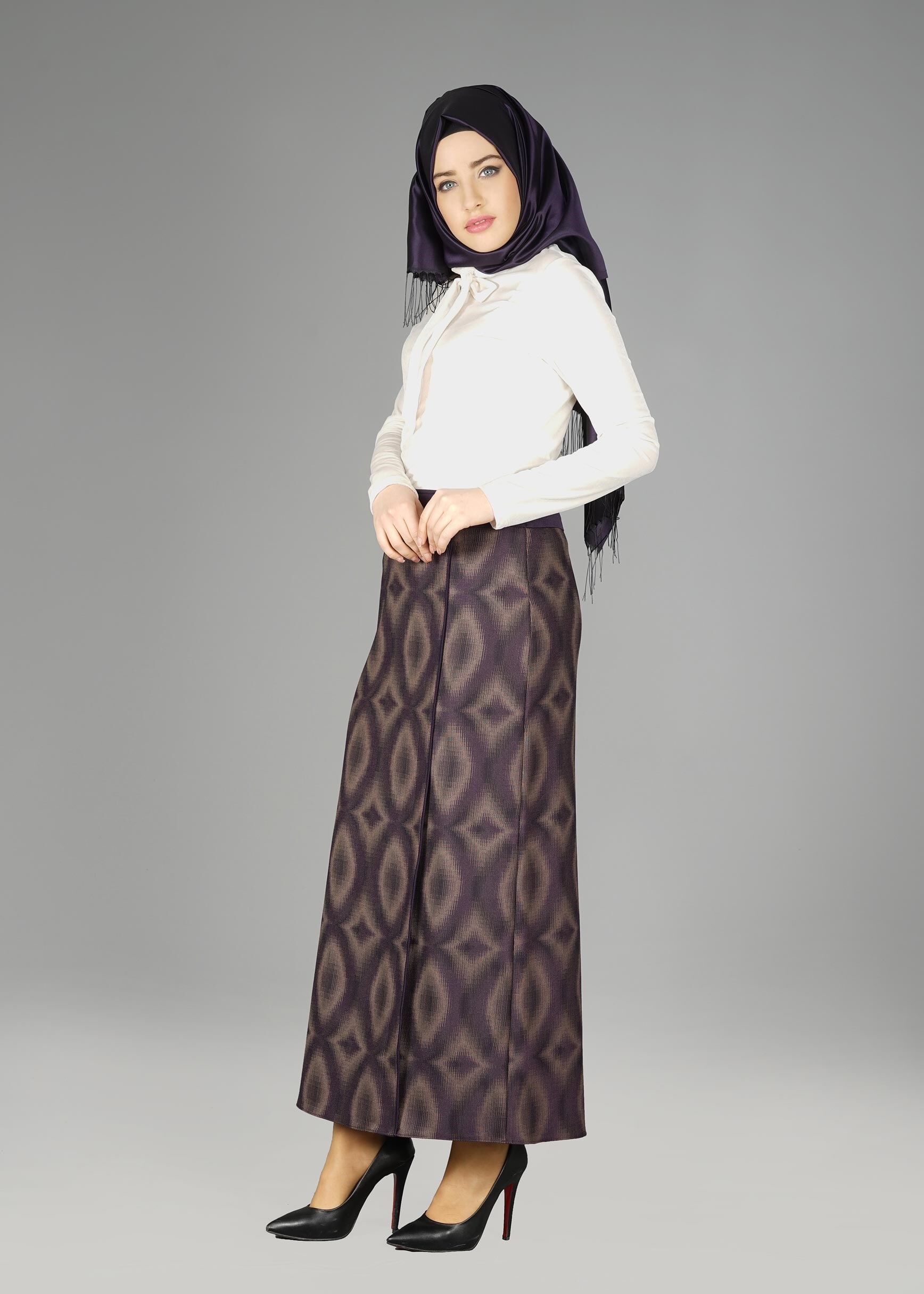 Tesettür giyim MOR 6945 ETEK