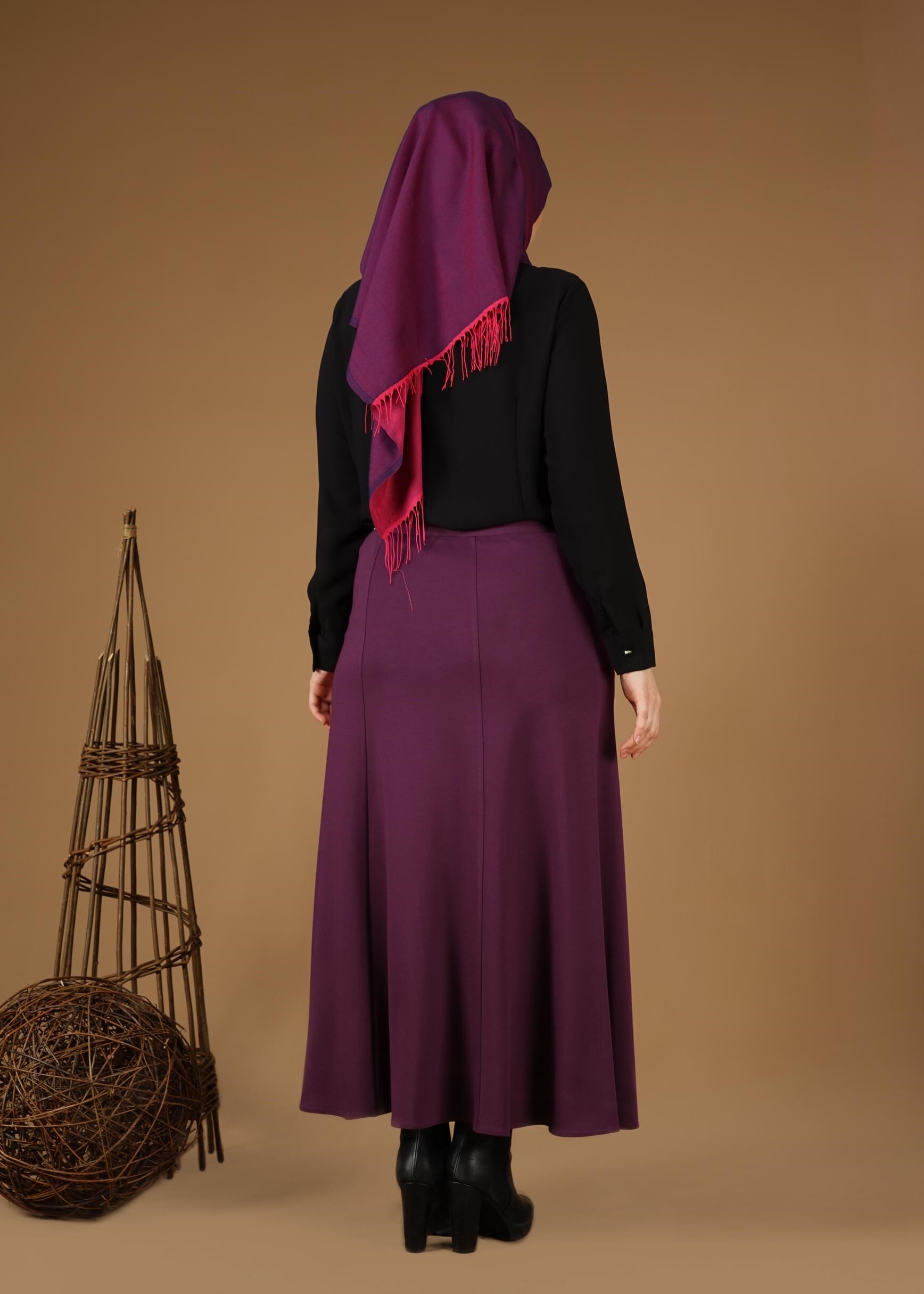 Tesettür giyim MOR 6950 ETEK