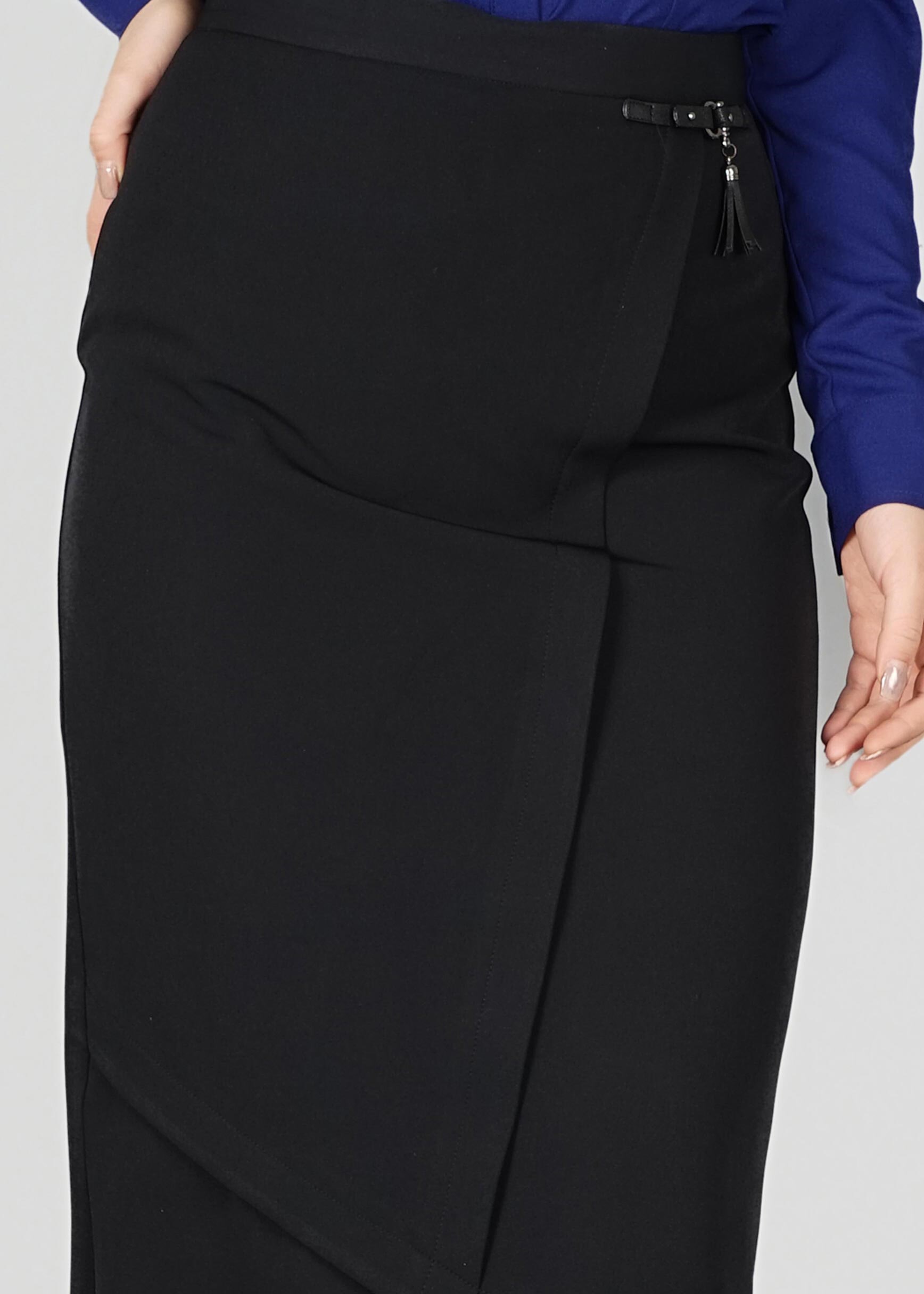 Tesettür giyim SİYAH 6955 ETEK