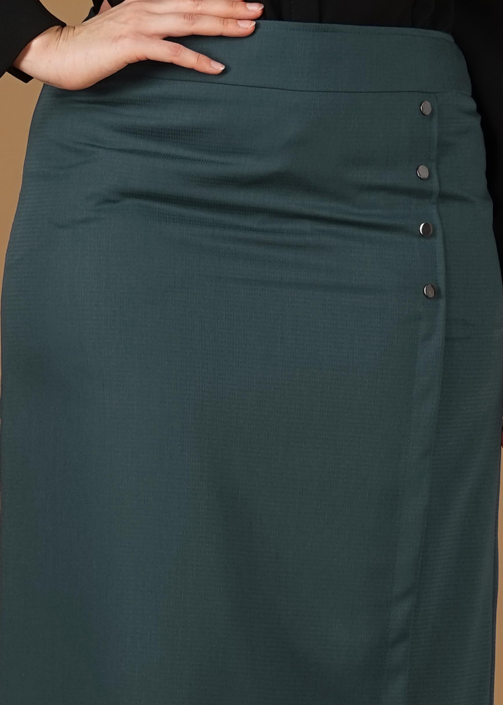 Tesettür giyim MAVİ 6961 ETEK