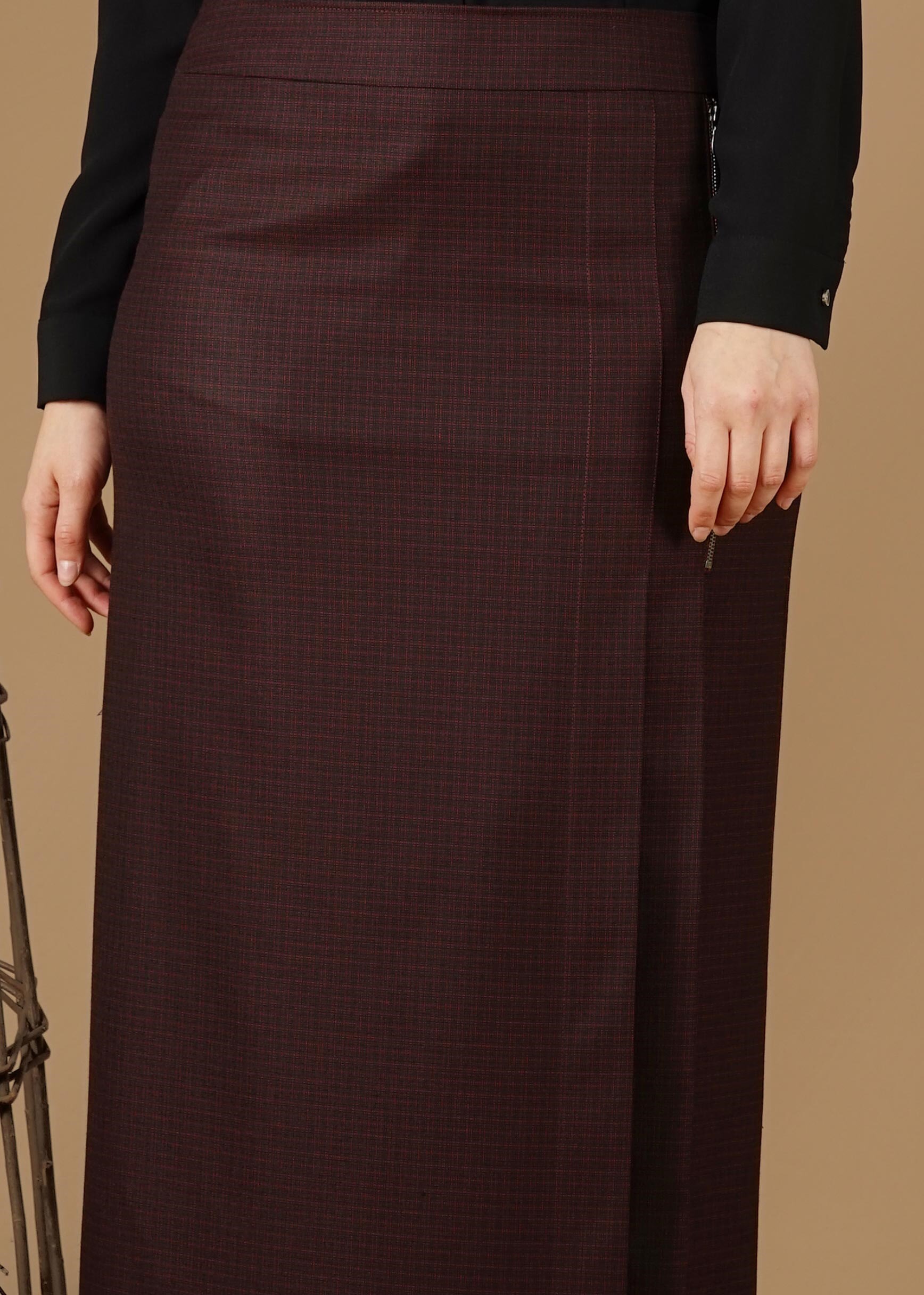 Tesettür giyim MÜRDÜM 6962 ETEK