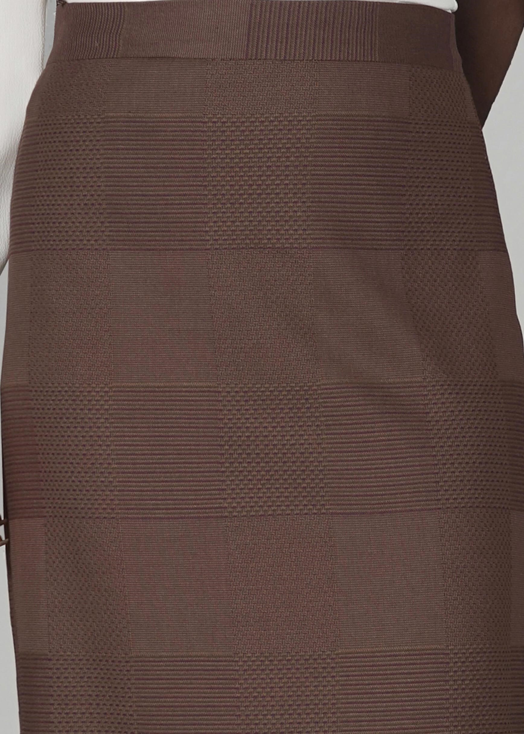 Tesettür giyim KAHVE 6965 ETEK