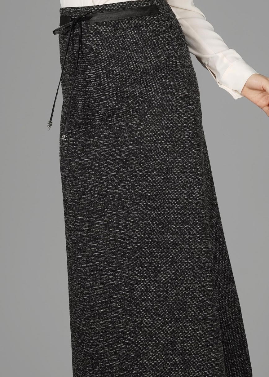 Tesettür giyim SİYAH 6967 ETEK