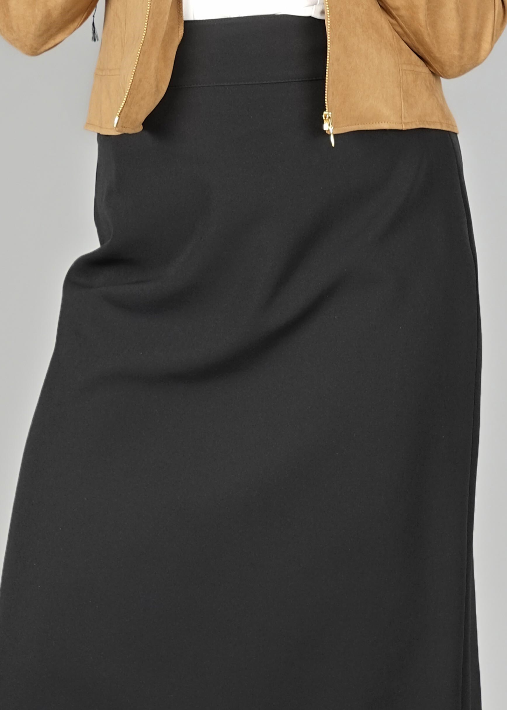 Tesettür giyim SİYAH 6977 ETEK