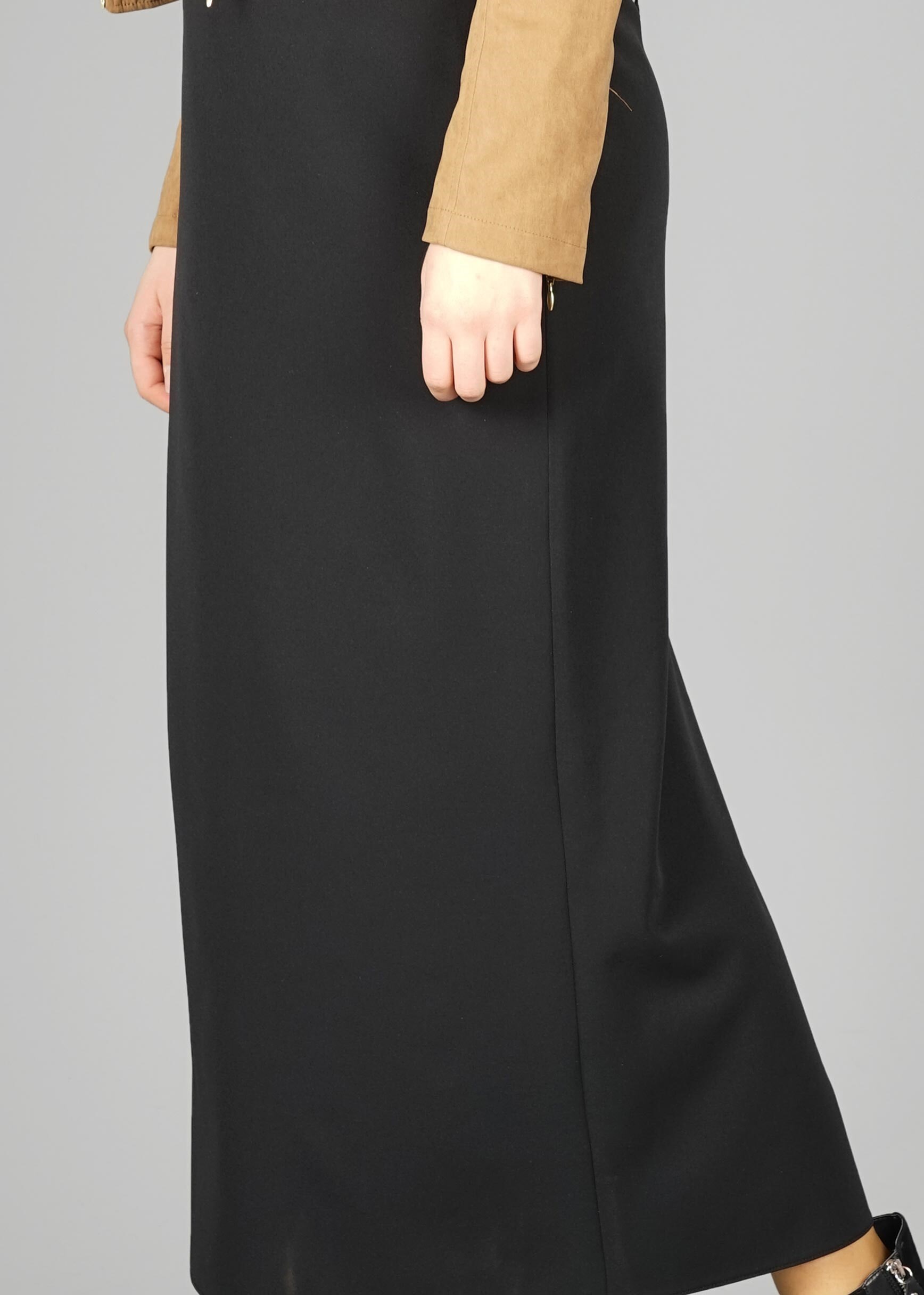 Tesettür giyim SİYAH 6978 ETEK