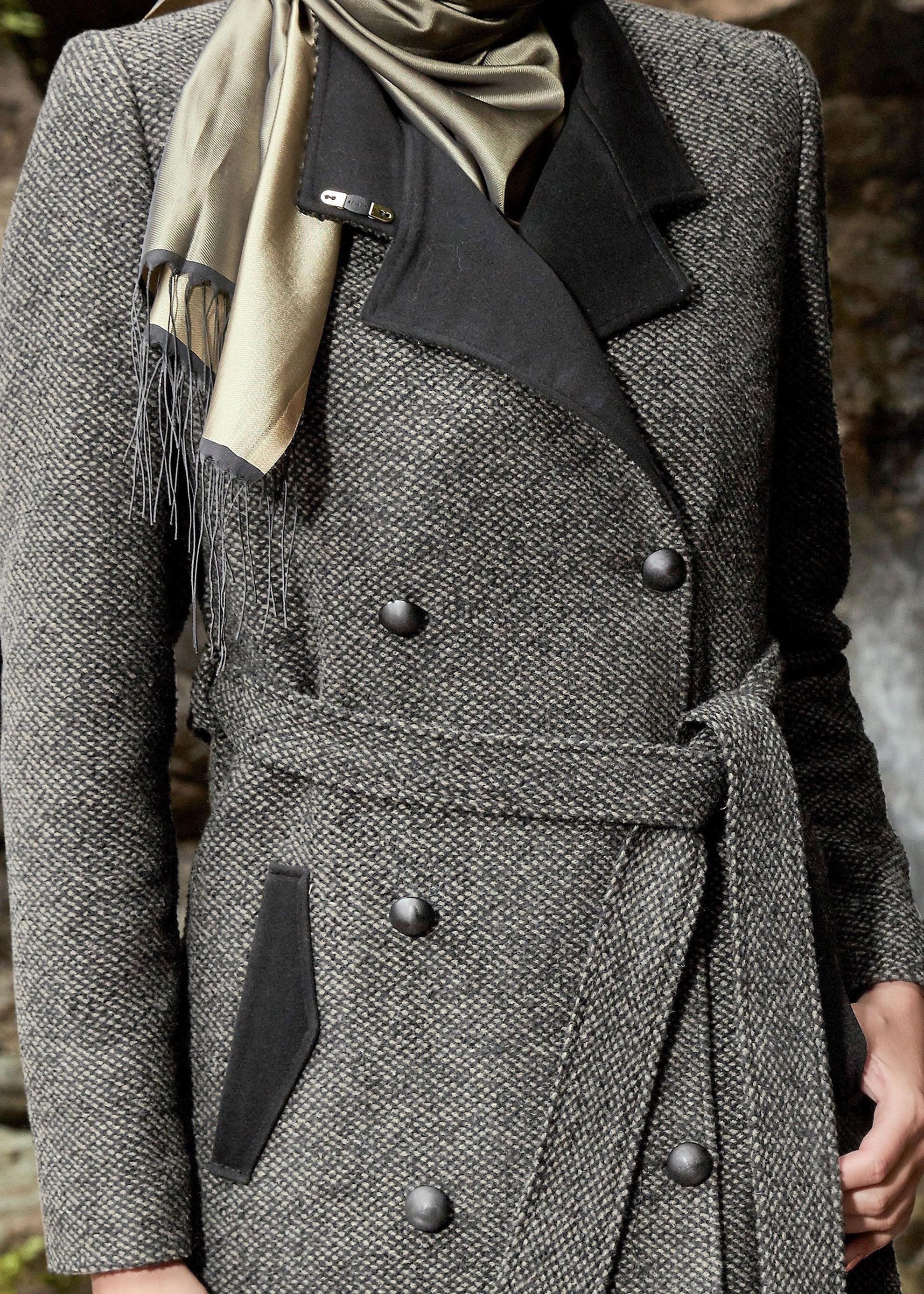 Tesettür giyim GRİ 9492 KABAN