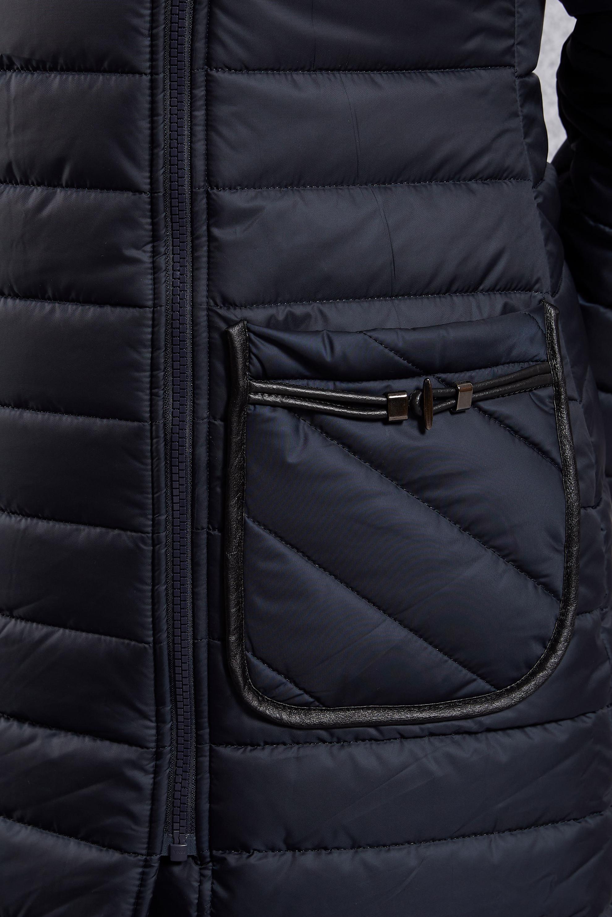 Tesettür giyim LACİVERT FERMUARLI KABAN 9496