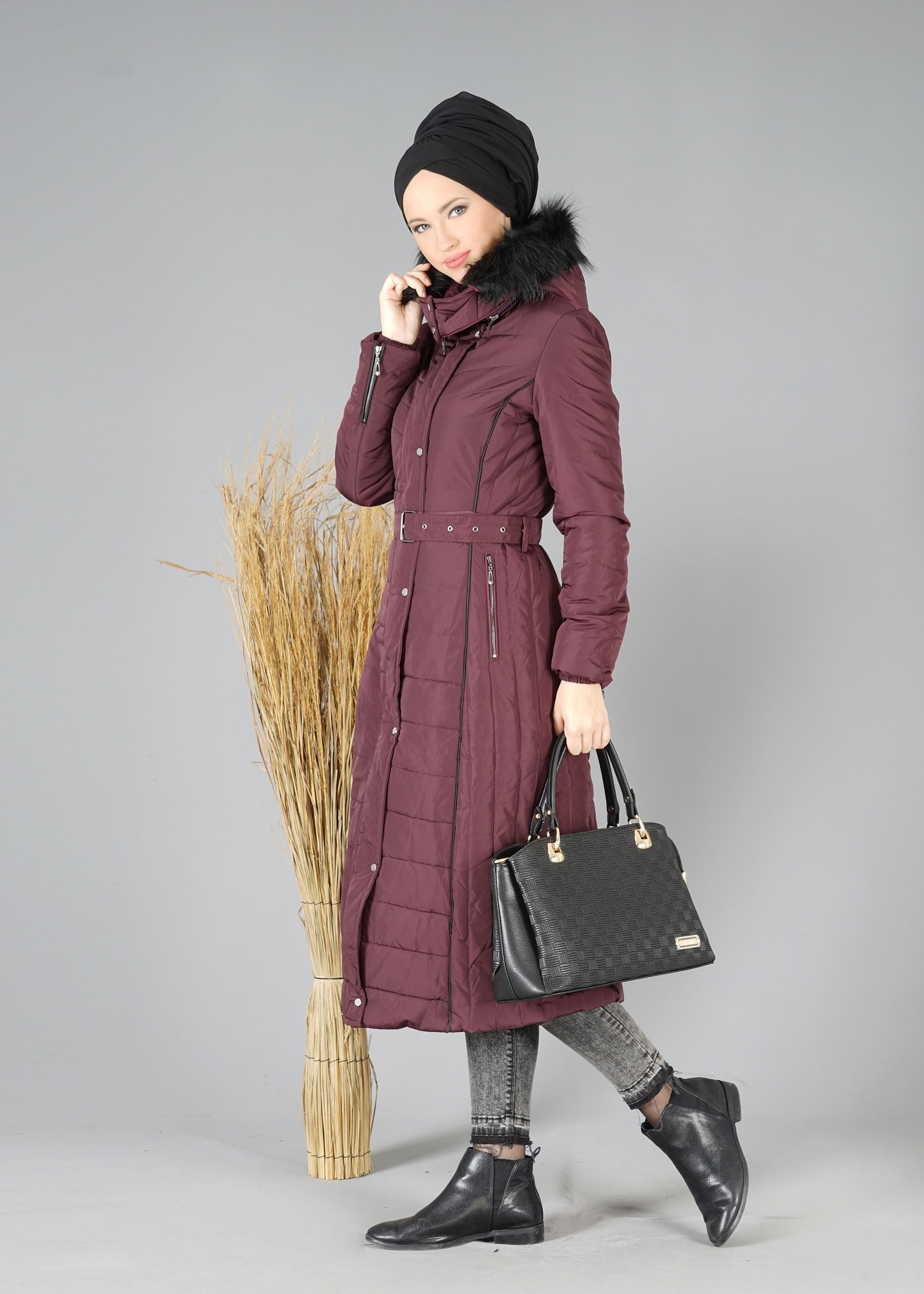 Tesettür giyim MÜRDÜM 9506 KABAN