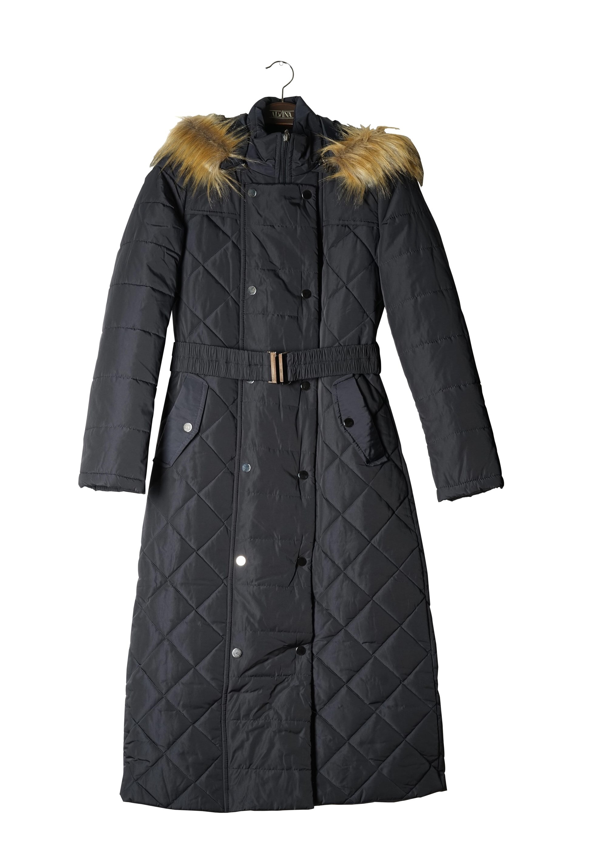 Tesettür giyim SİYAH 9508 KABAN