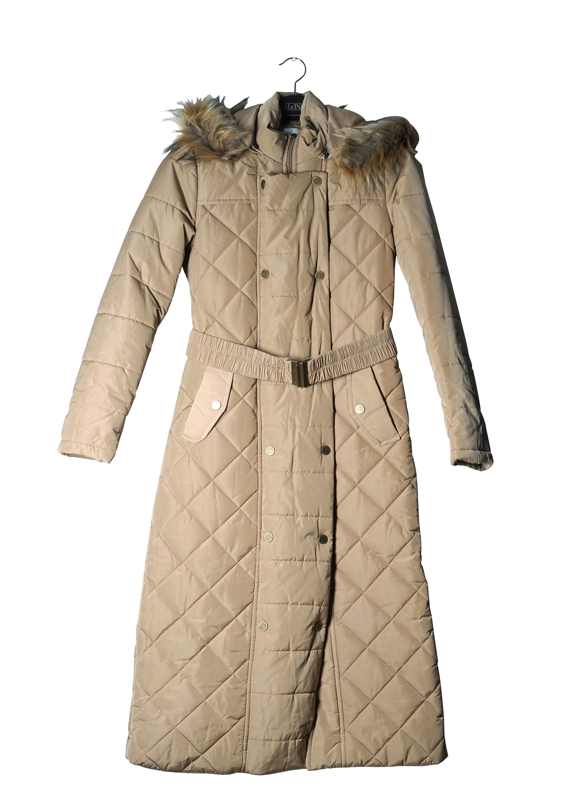 Tesettür giyim KAHVE 9508 KABAN