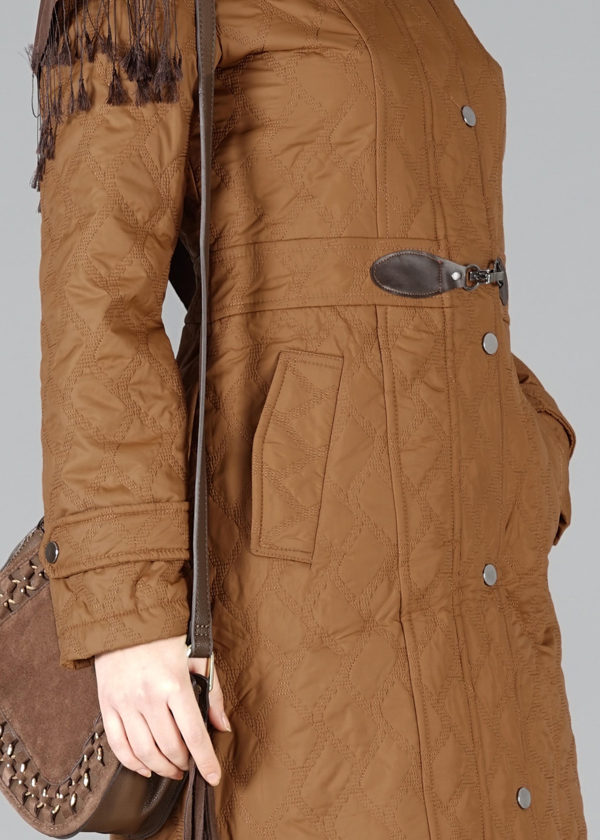 Tesettür giyim TABA 9533 KABAN