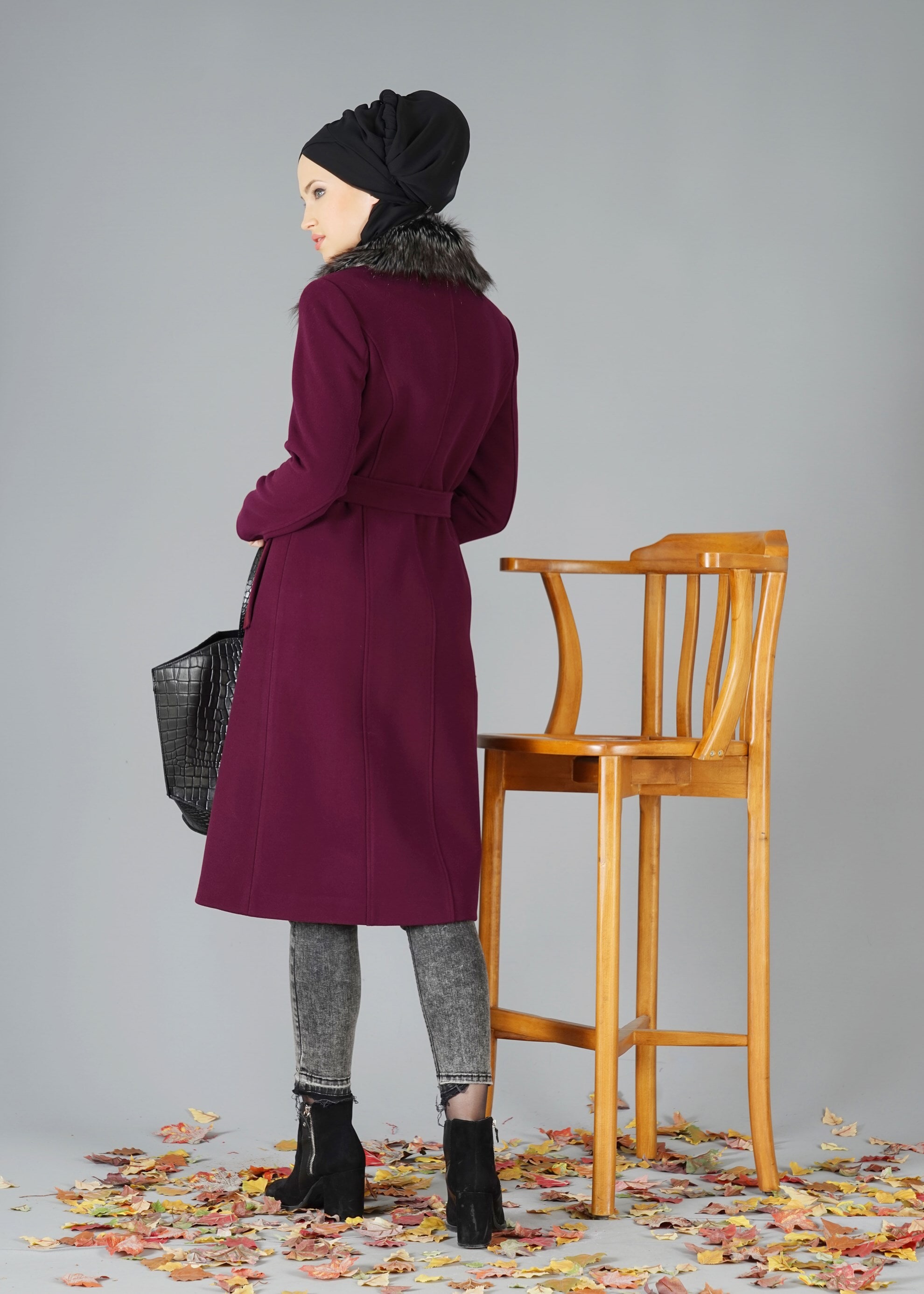 Tesettür giyim MÜRDÜM 9549 KABAN