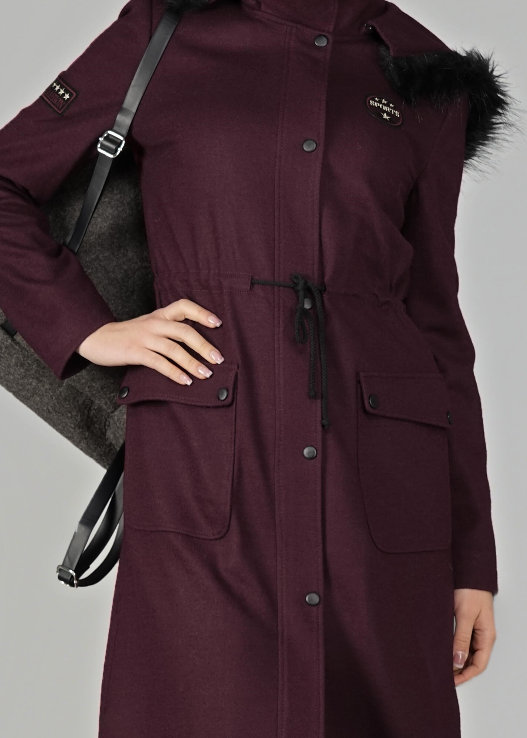 Tesettür giyim MÜRDÜM 9553 KABAN