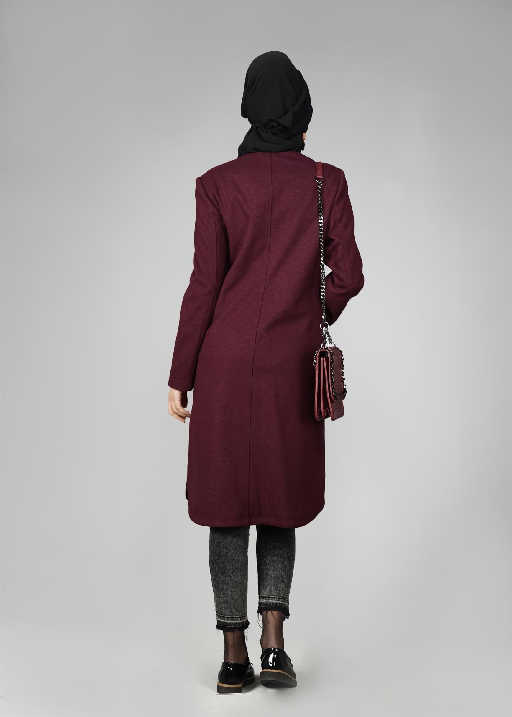 Tesettür giyim MÜRDÜM 9555 KABAN