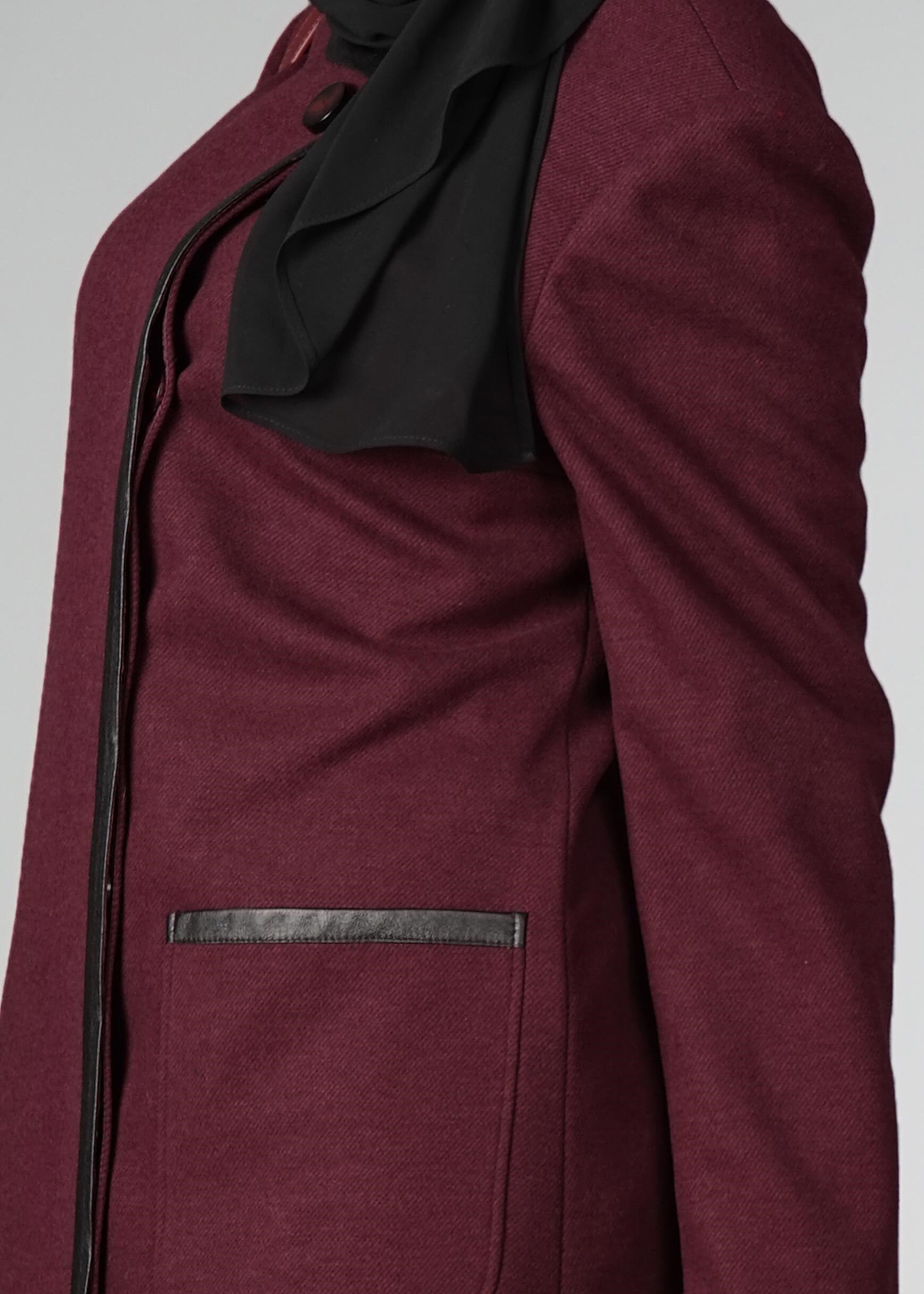 Tesettür giyim MÜRDÜM 9555 KABAN