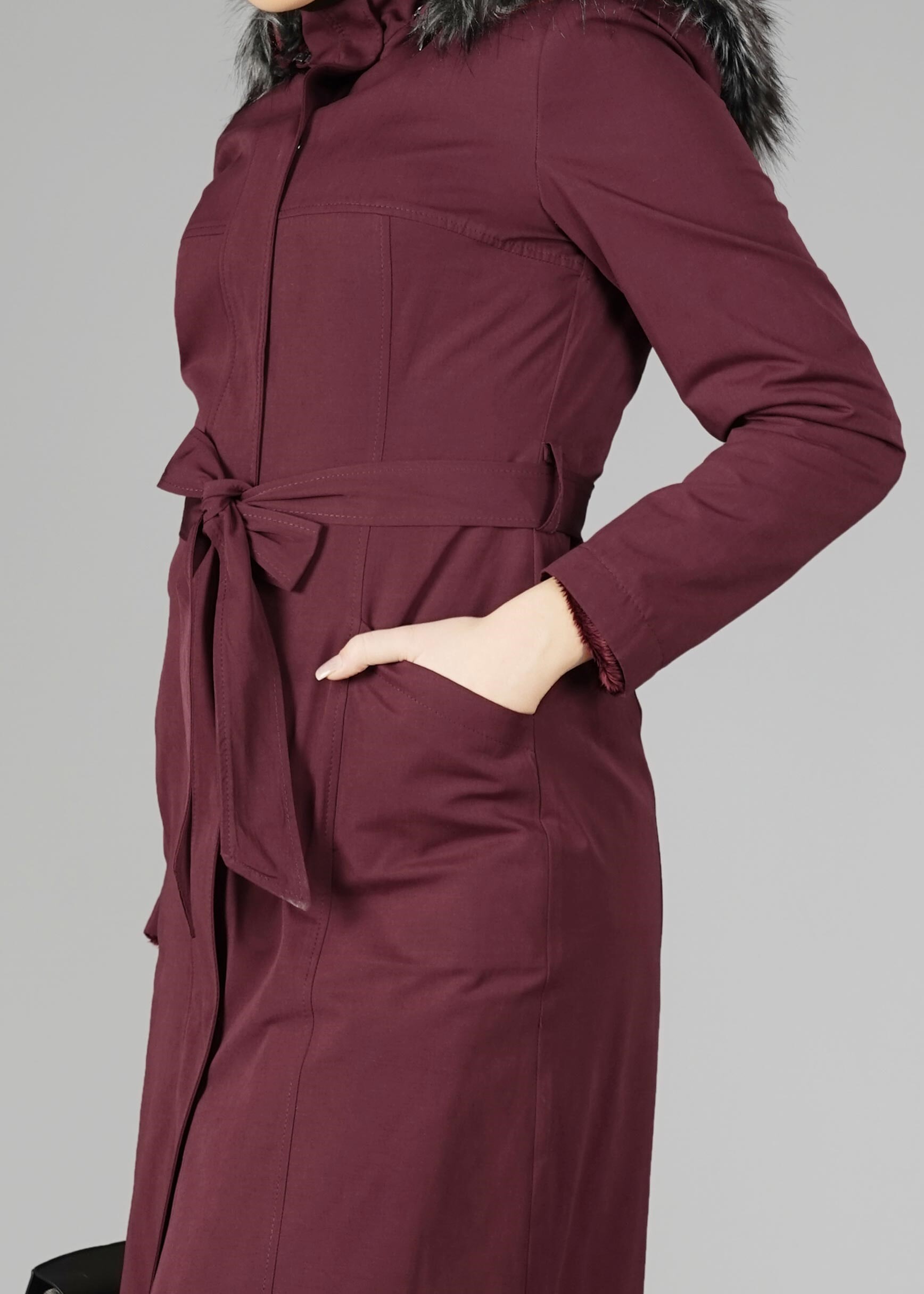 Tesettür giyim MÜRDÜM 9559 KABAN 