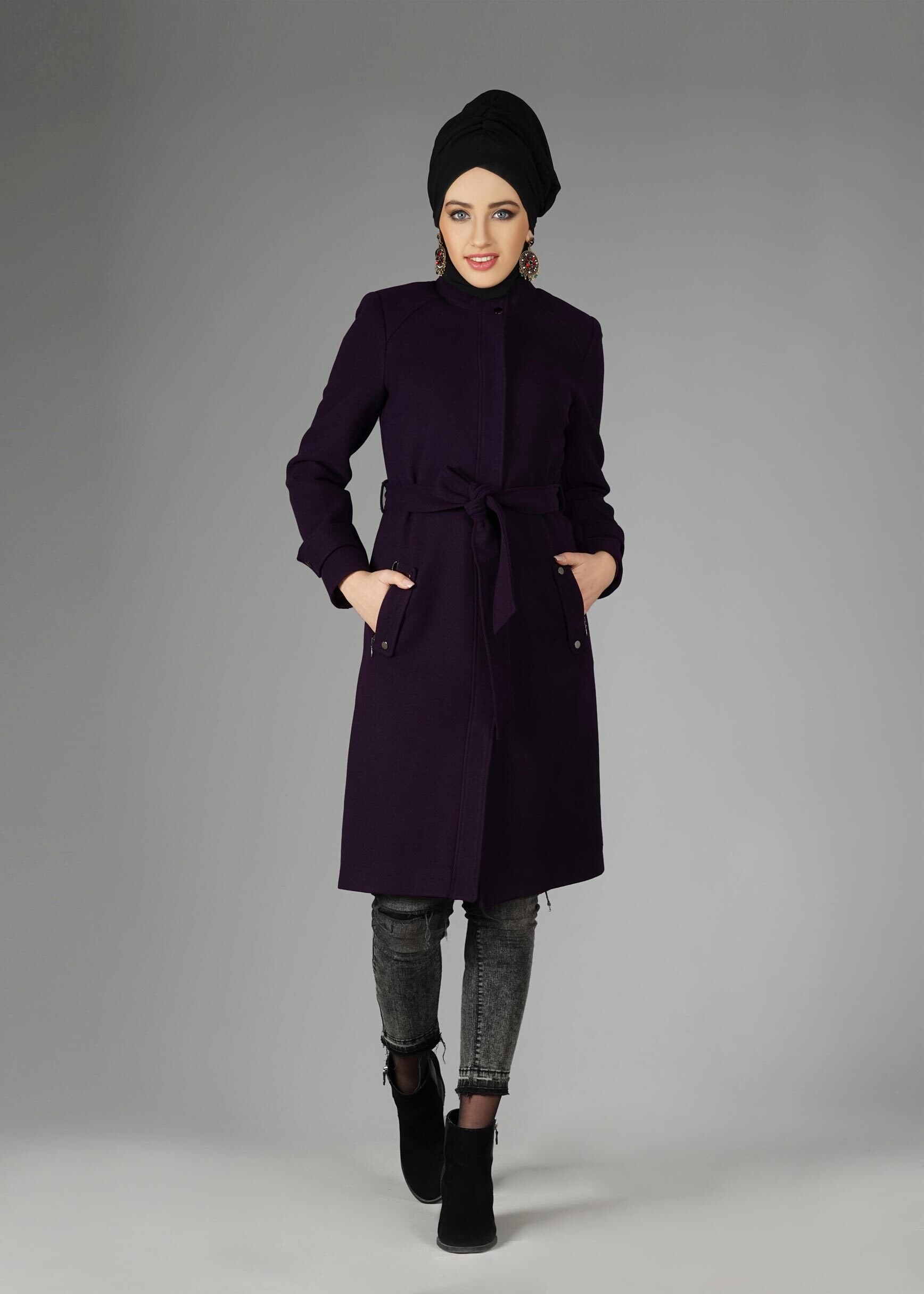 Tesettür giyim MOR 9562 KABAN