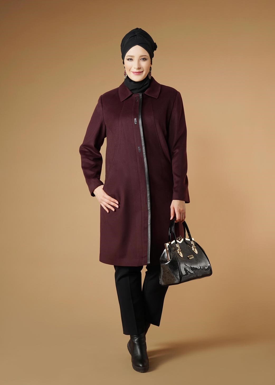 Tesettür giyim MÜRDÜM 9575 KABAN