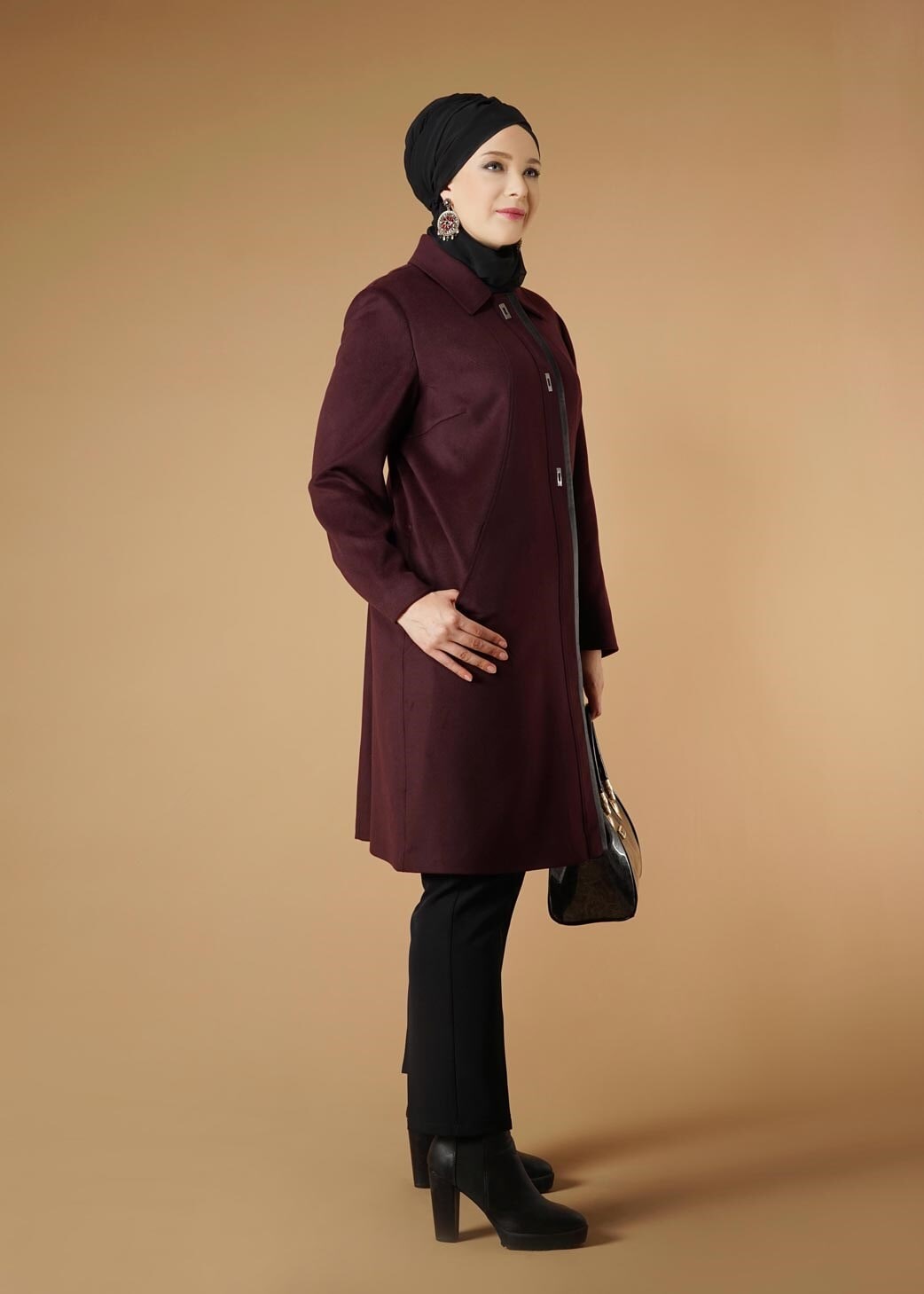 Tesettür giyim MÜRDÜM 9575 KABAN