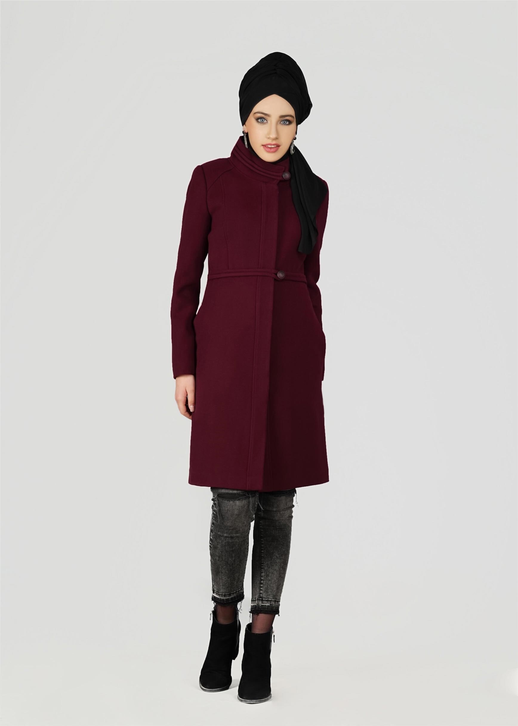 Tesettür giyim MÜRDÜM 9593 KABAN