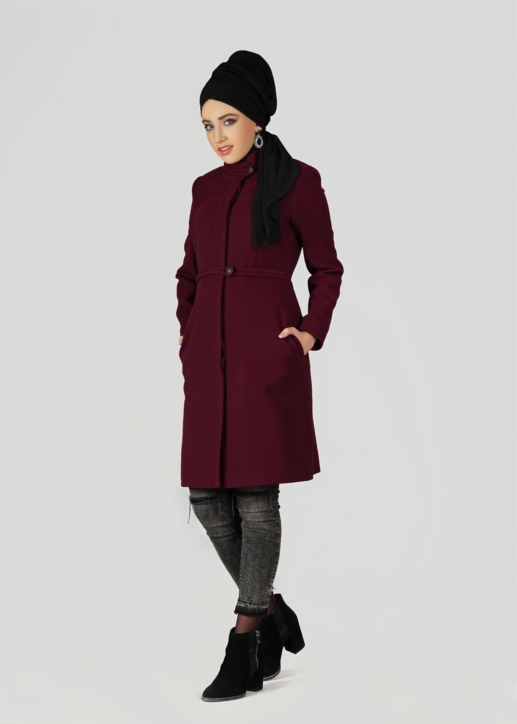 Tesettür giyim MÜRDÜM 9593 KABAN