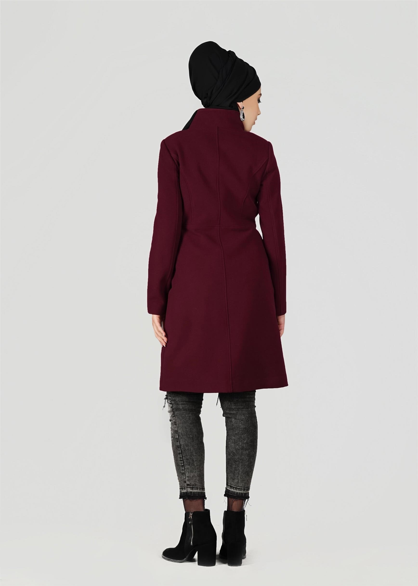 Tesettür giyim MÜRDÜM 9593 KABAN