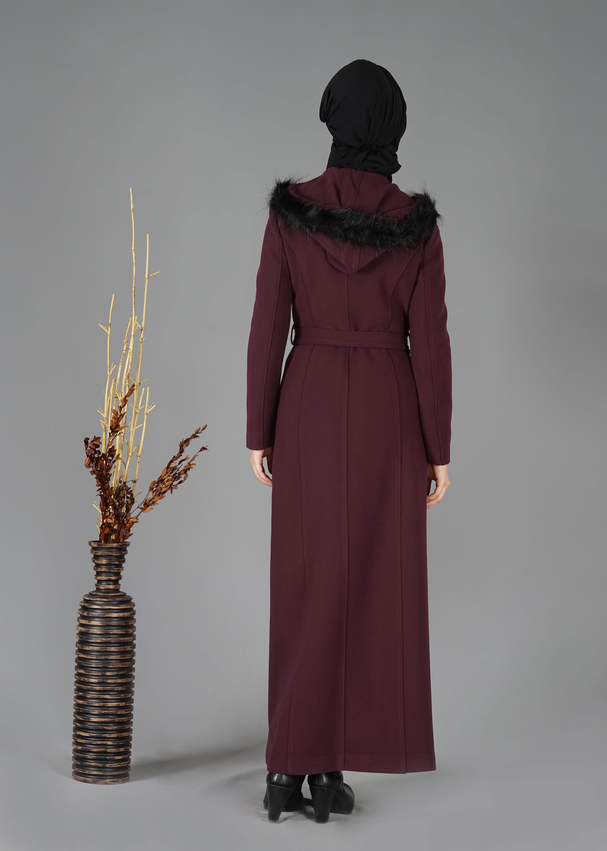 Tesettür giyim MÜRDÜM 9520 MANTO