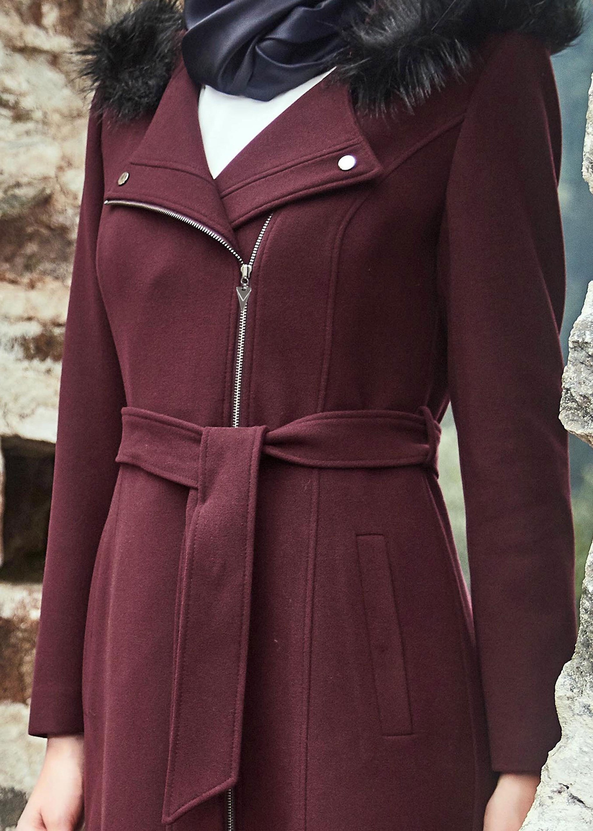 Tesettür giyim MÜRDÜM 9520 MANTO